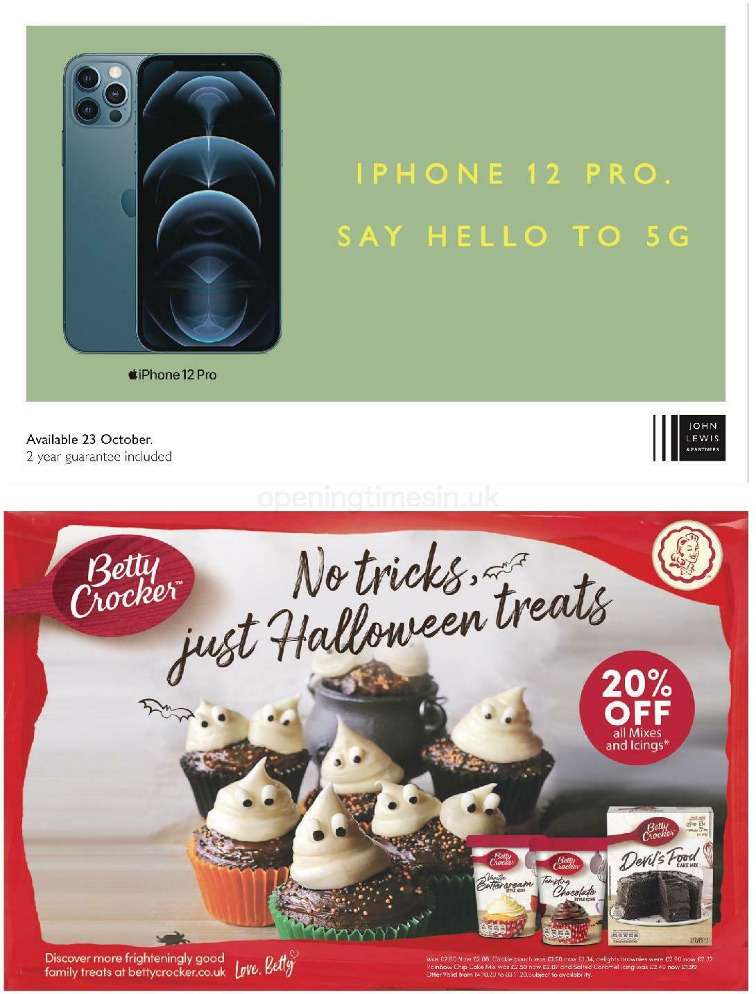 Waitrose Offers from 22 October