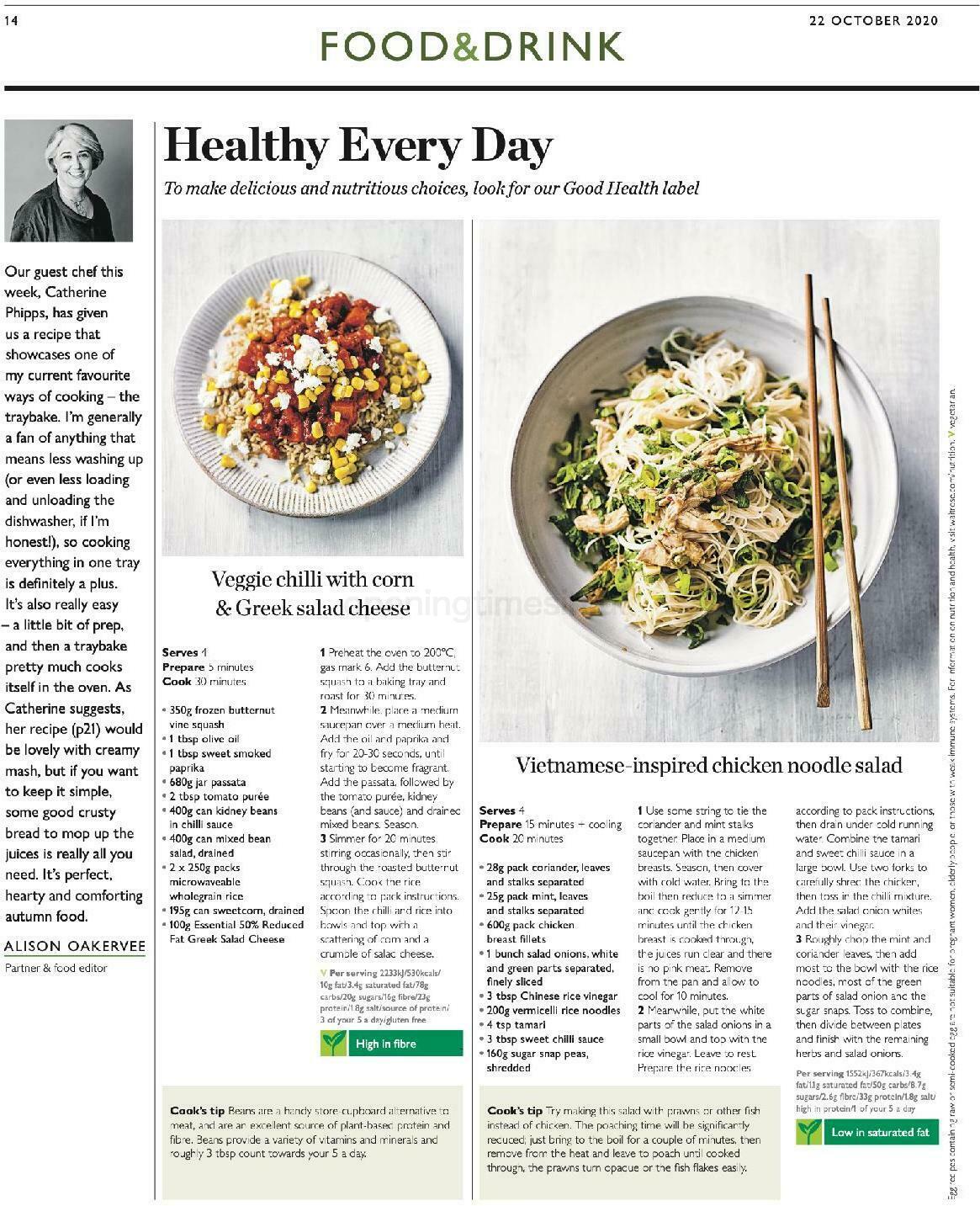 Waitrose Offers from 22 October