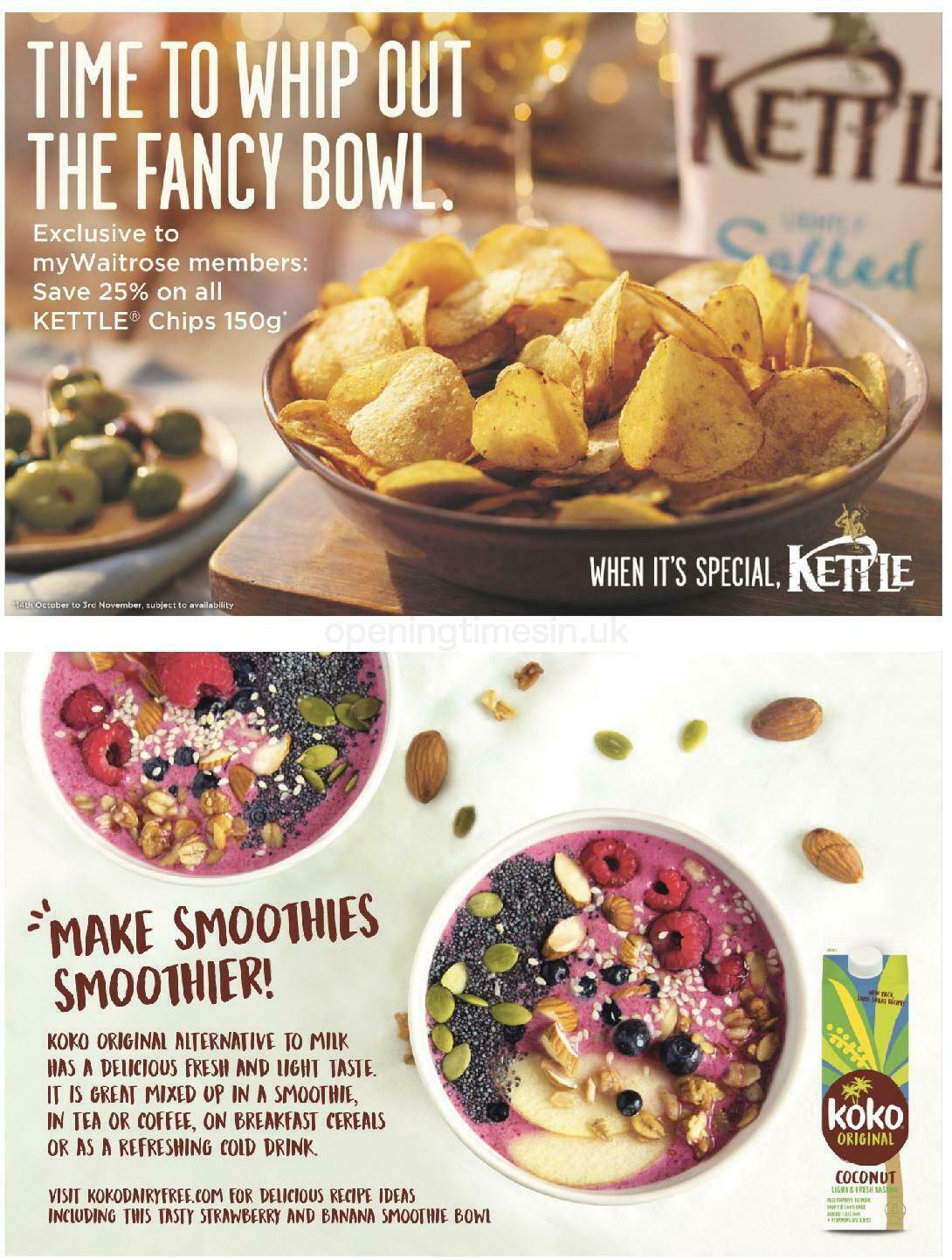 Waitrose Offers from 22 October