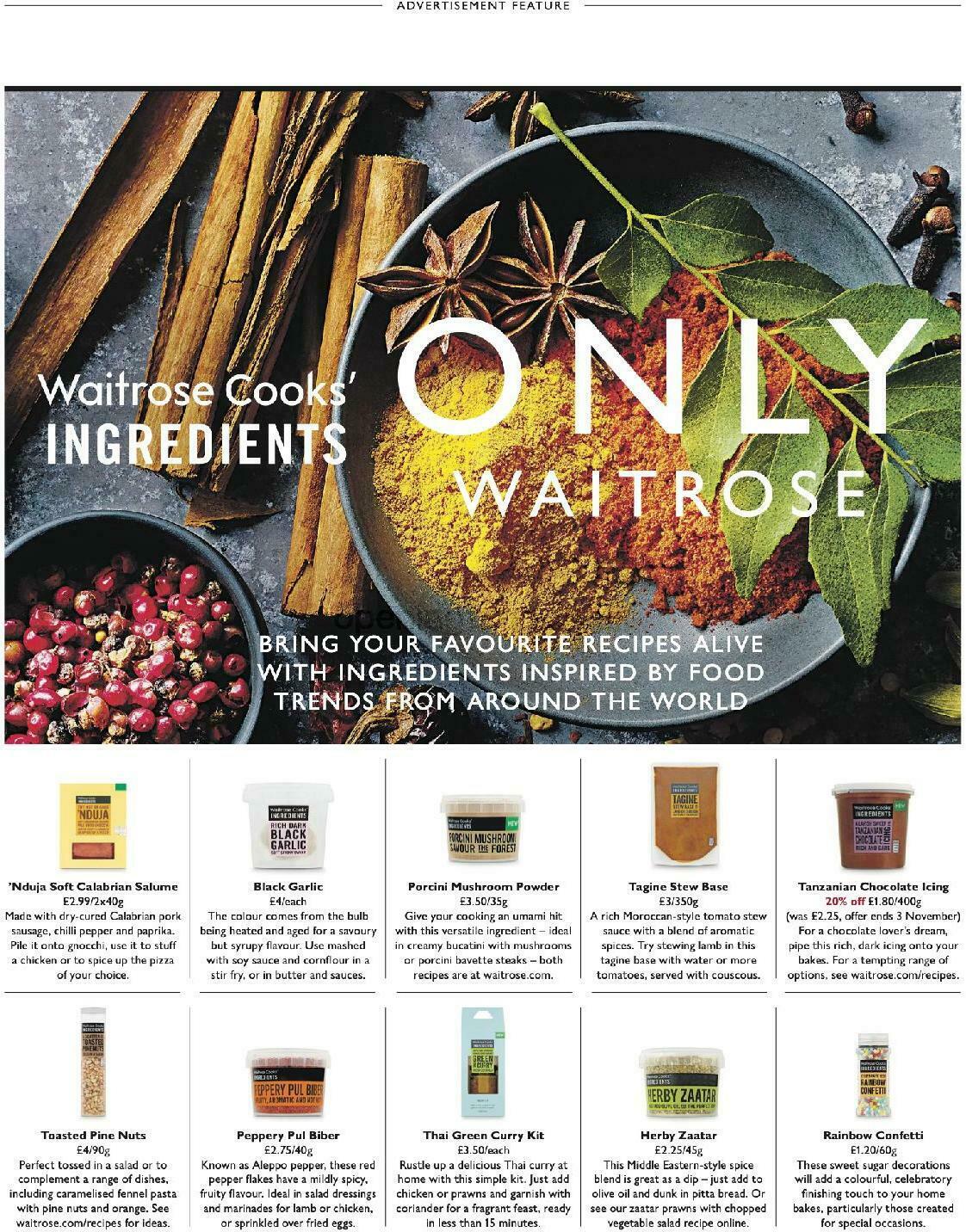 Waitrose Offers from 22 October