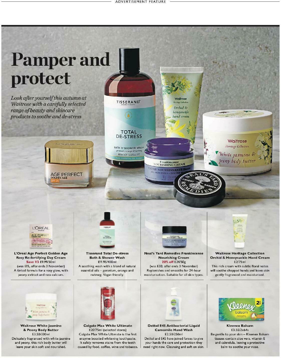 Waitrose Offers from 22 October