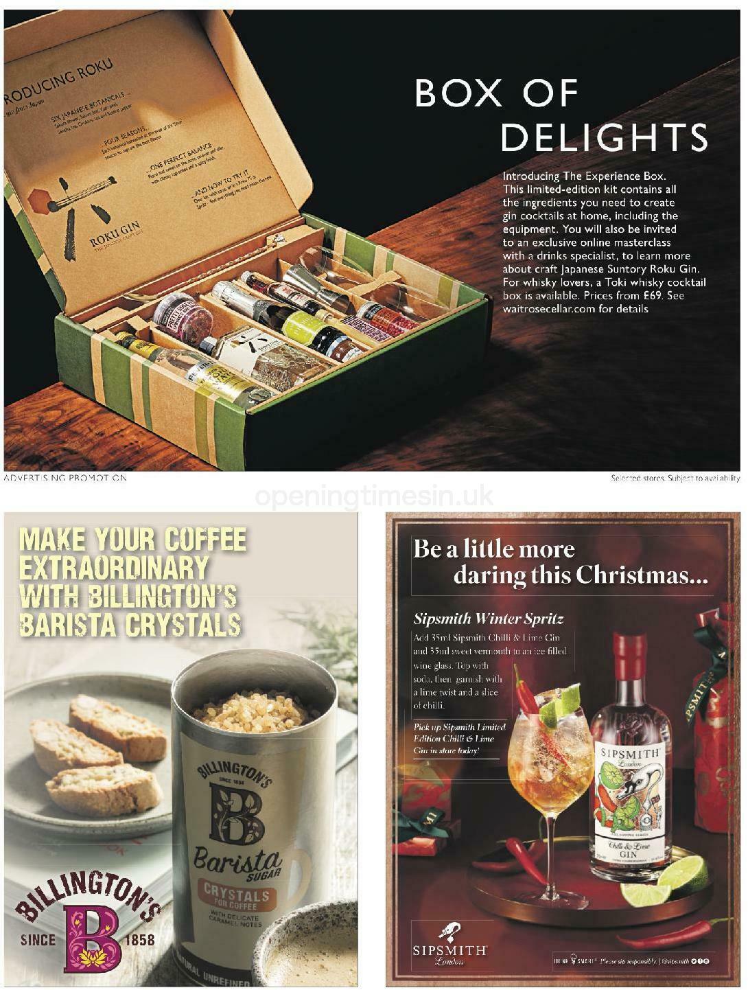 Waitrose Offers from 29 October