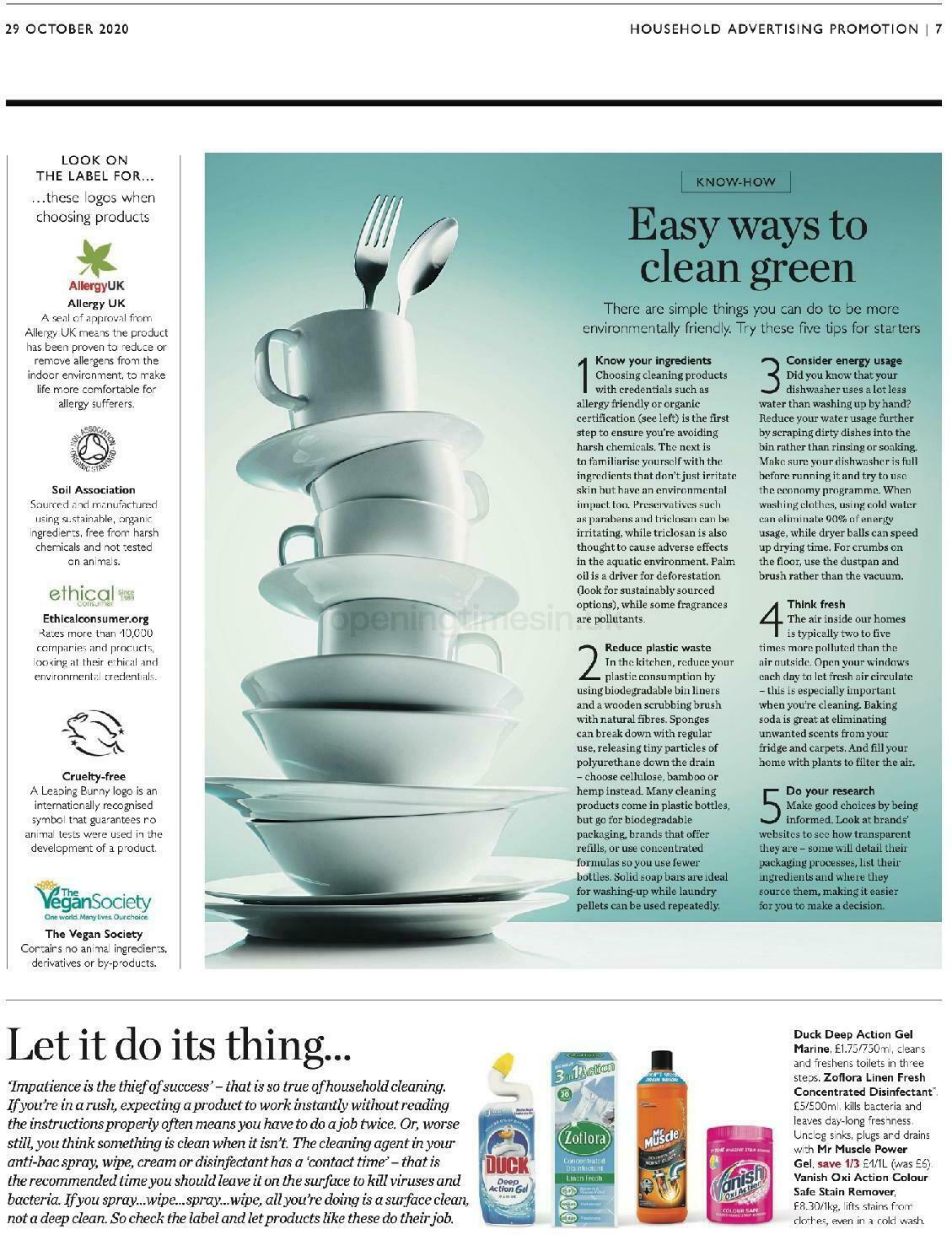 Waitrose Offers from 29 October