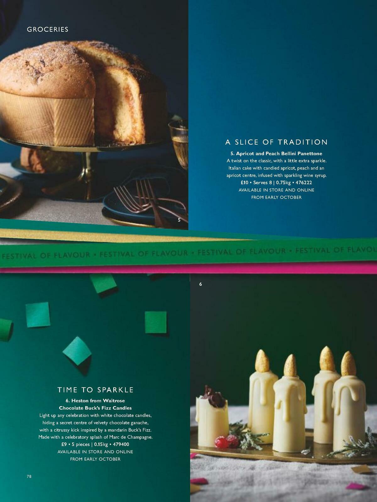 Waitrose Christmas Brochure Offers from 1 November