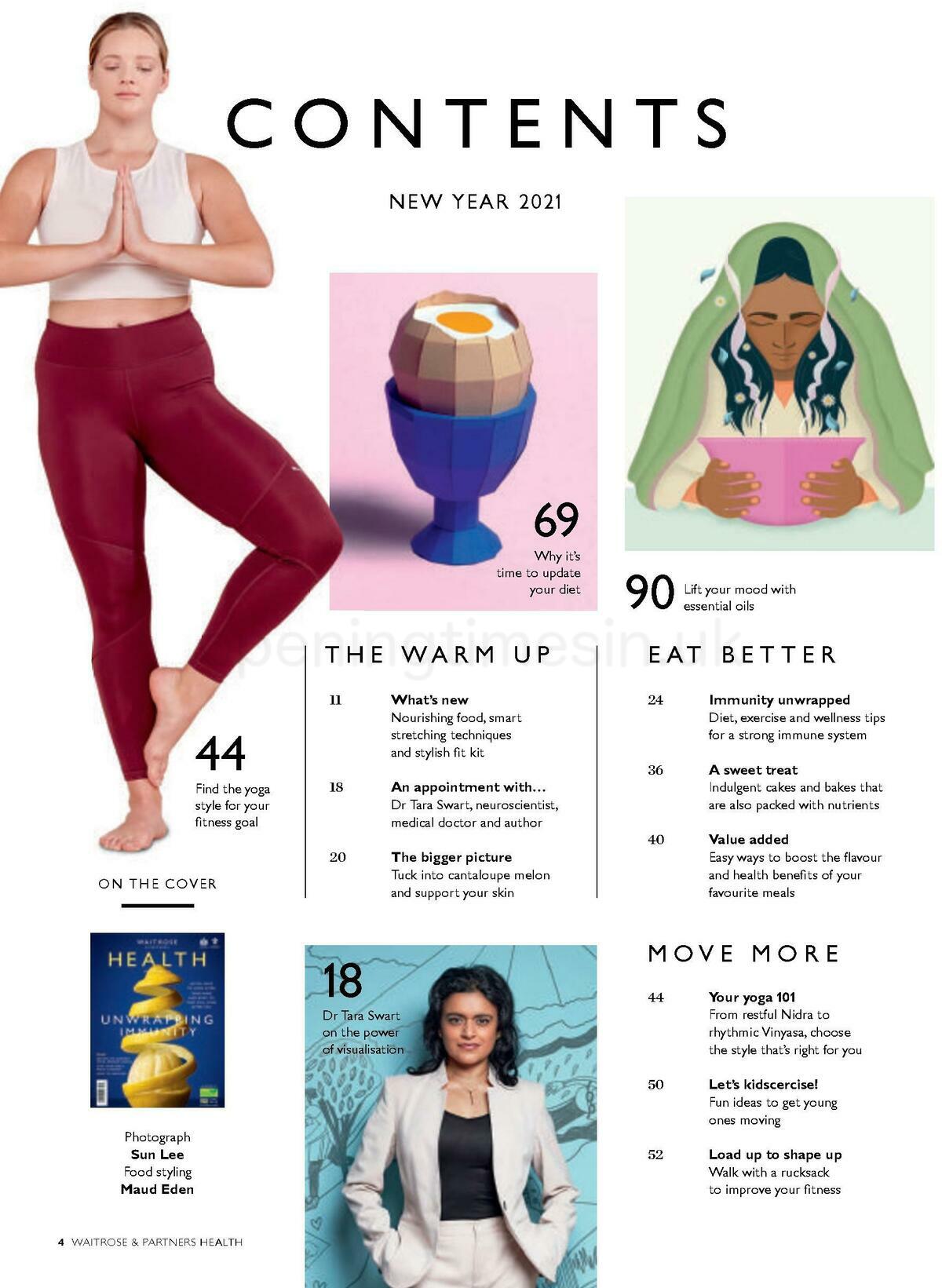 Waitrose Health Magazine Offers from 1 January