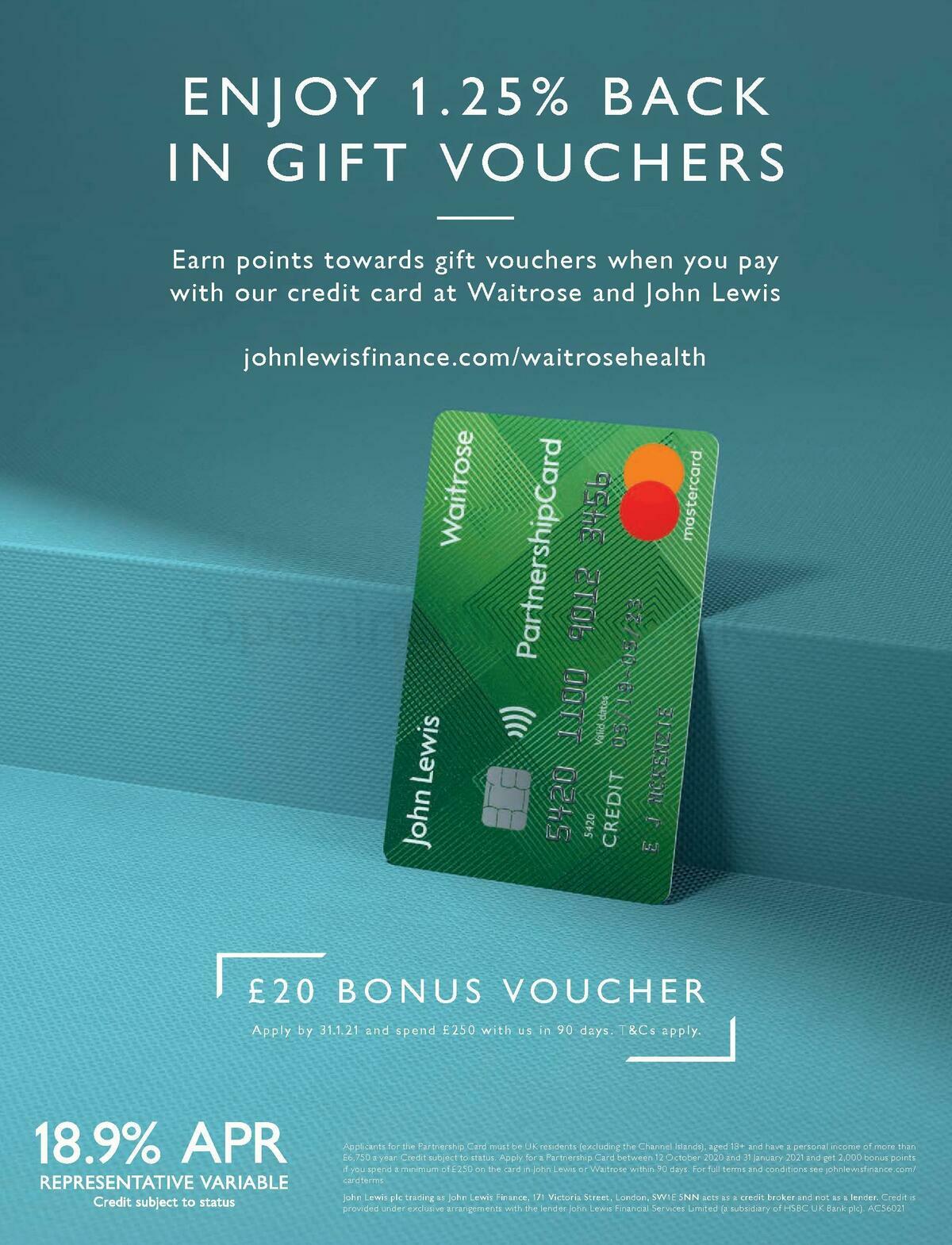 Waitrose Health Magazine Offers from 1 January