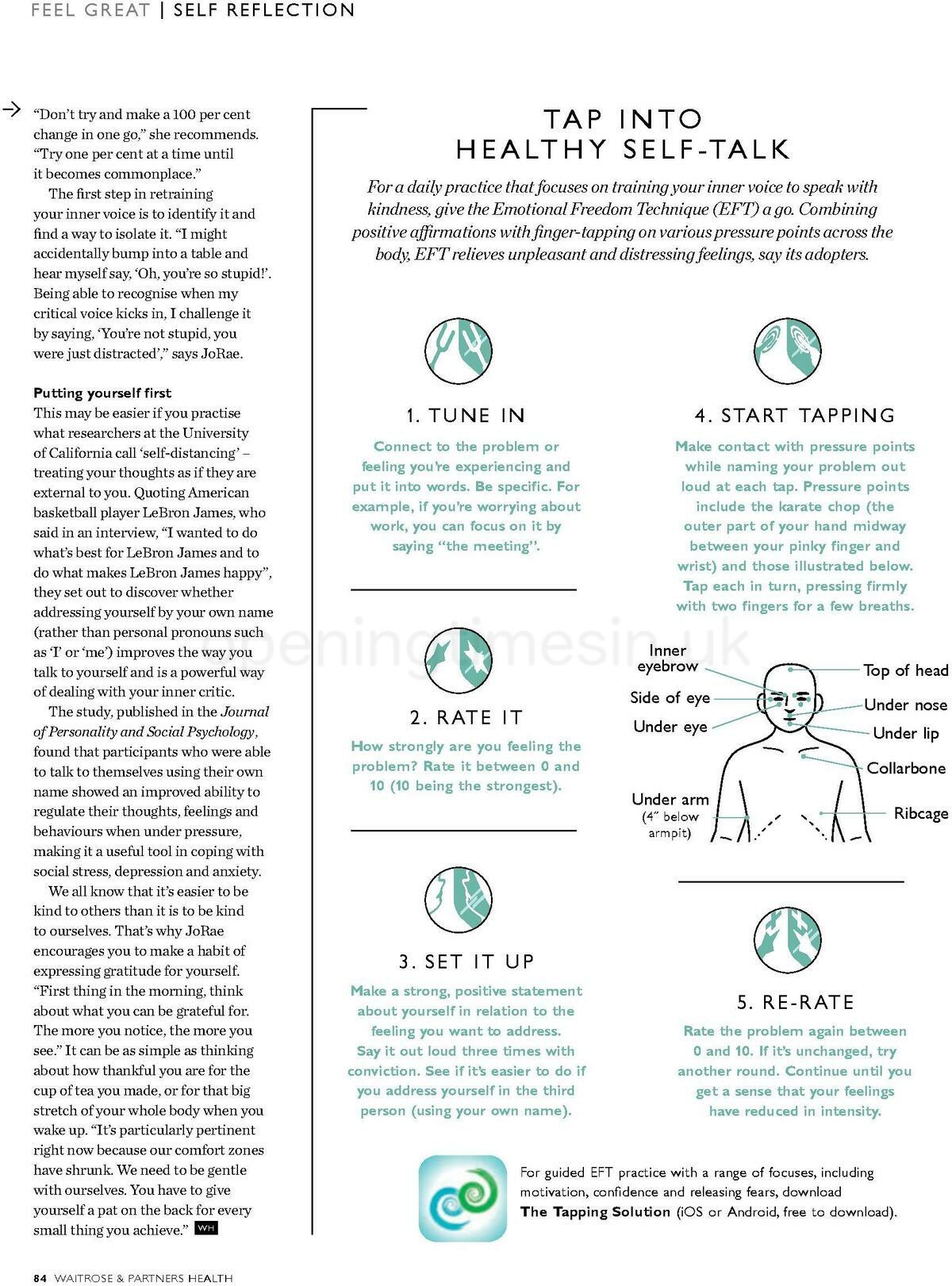 Waitrose Health Magazine Offers from 1 January