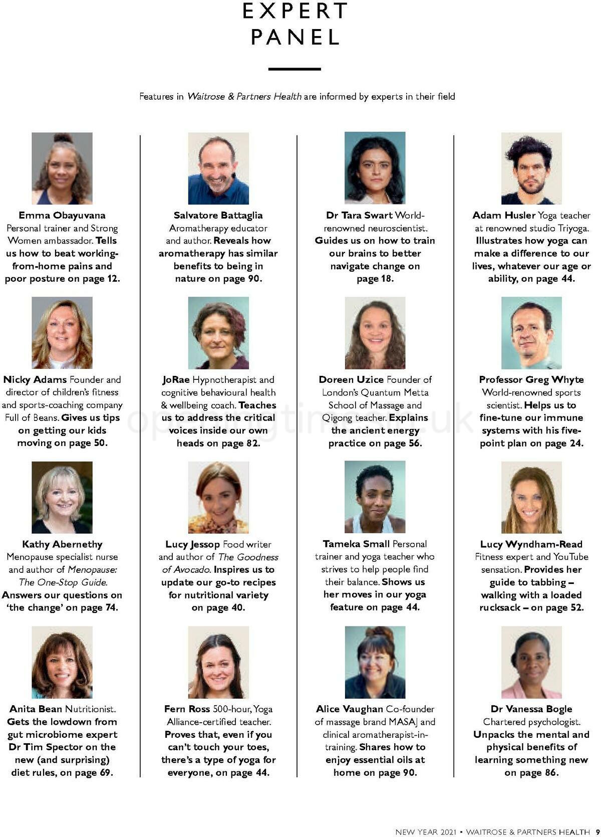 Waitrose Health Magazine Offers from 1 January