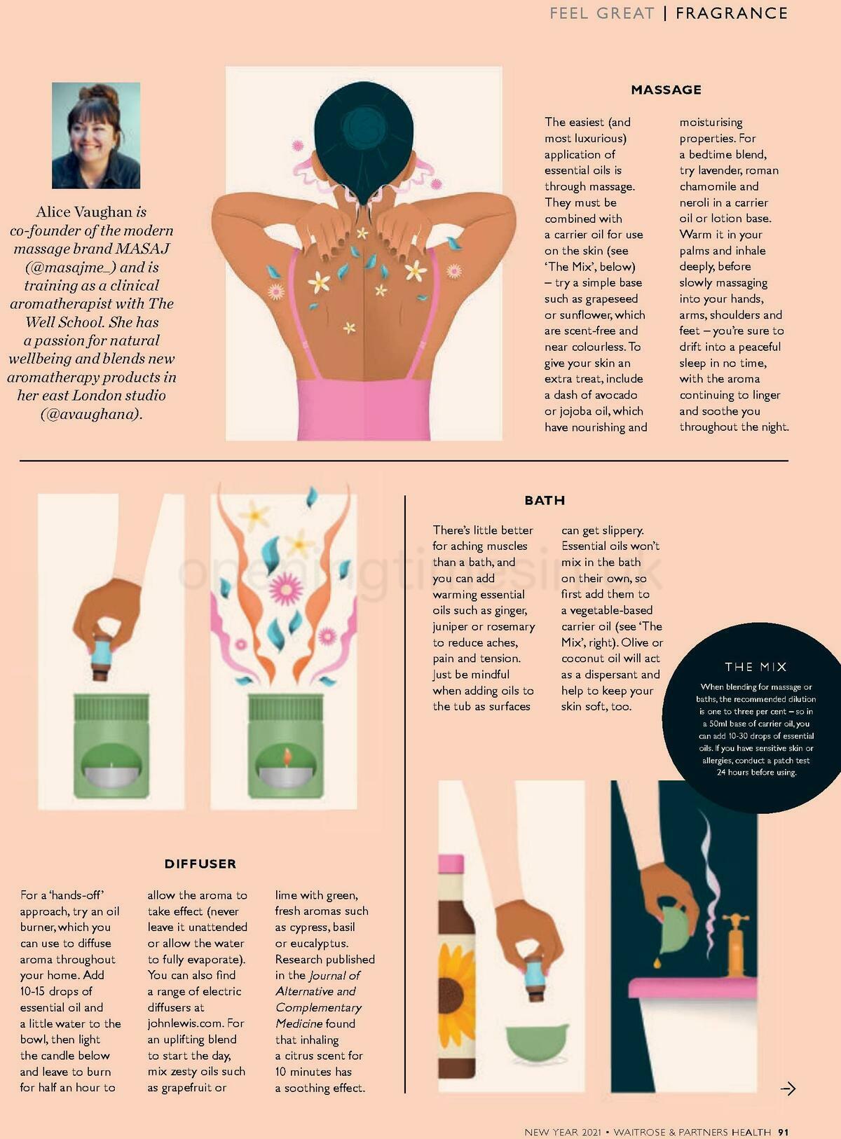 Waitrose Health Magazine Offers from 1 January