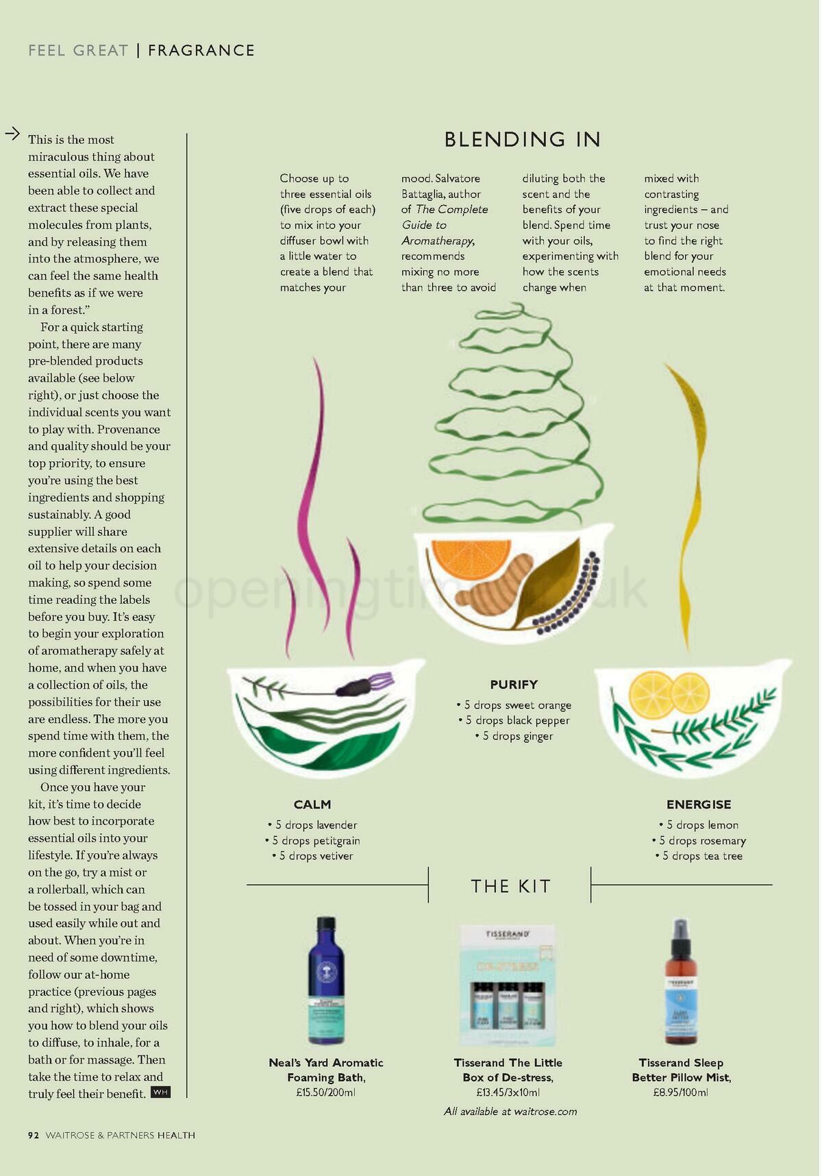 Waitrose Health Magazine Offers from 1 January