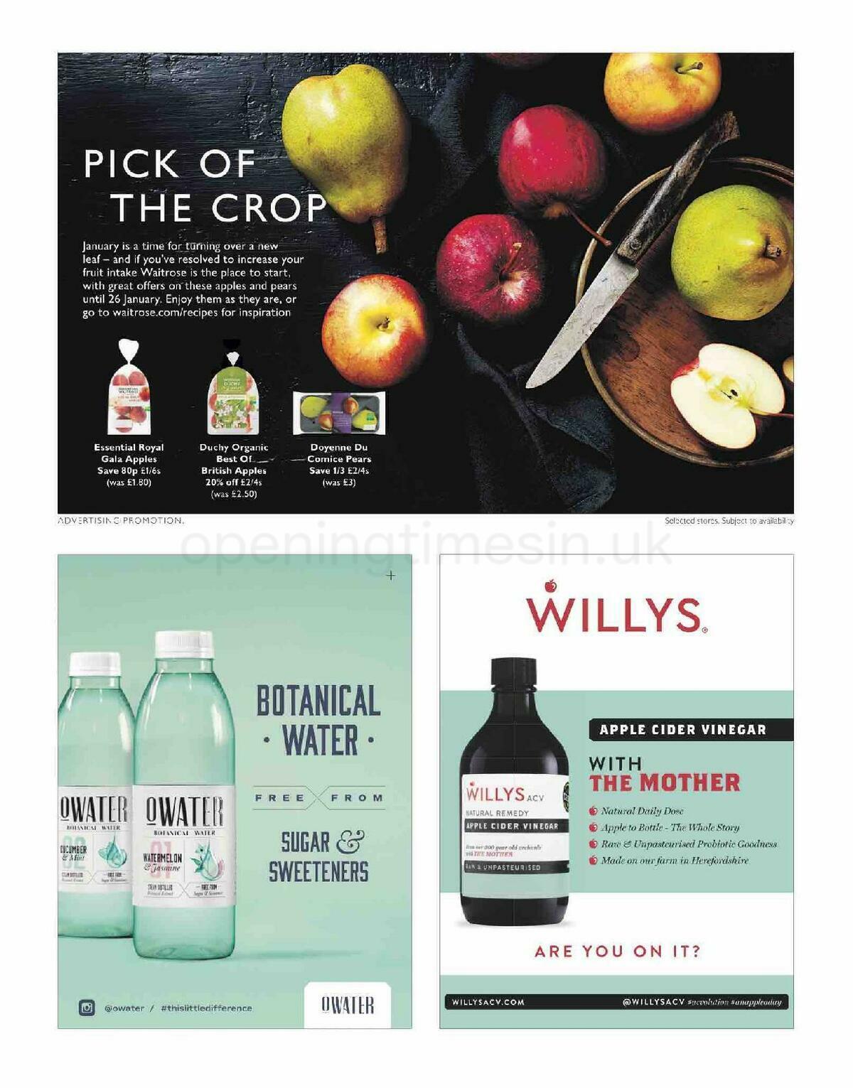 Waitrose Offers from 2 January