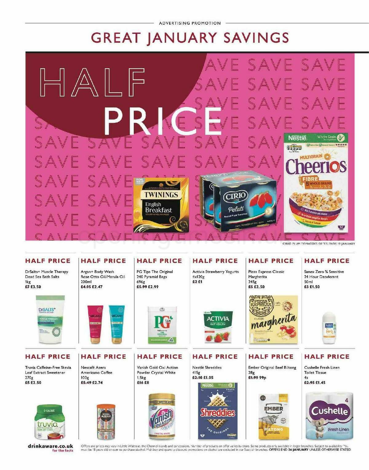 Waitrose Offers from 7 January