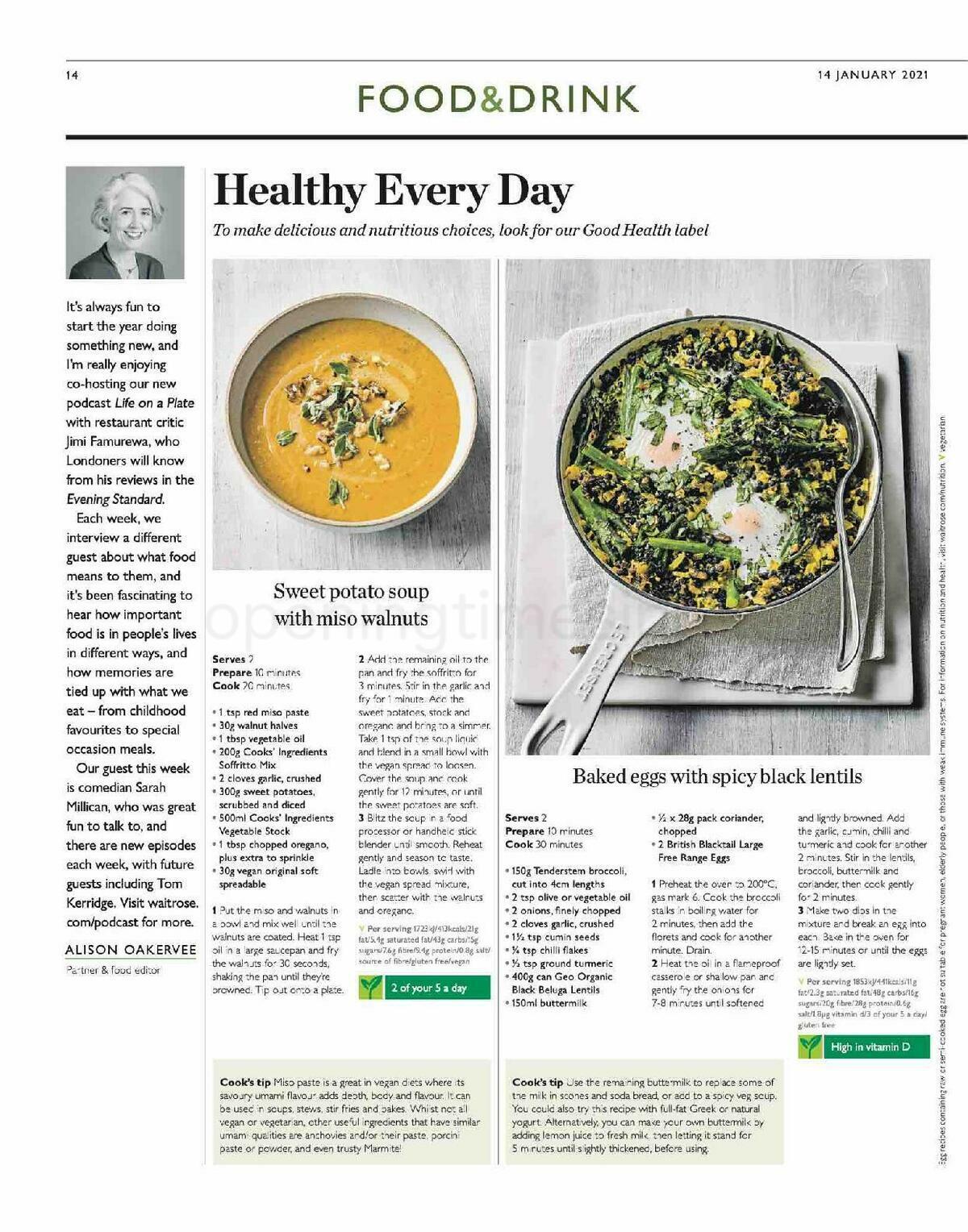 Waitrose Offers from 14 January