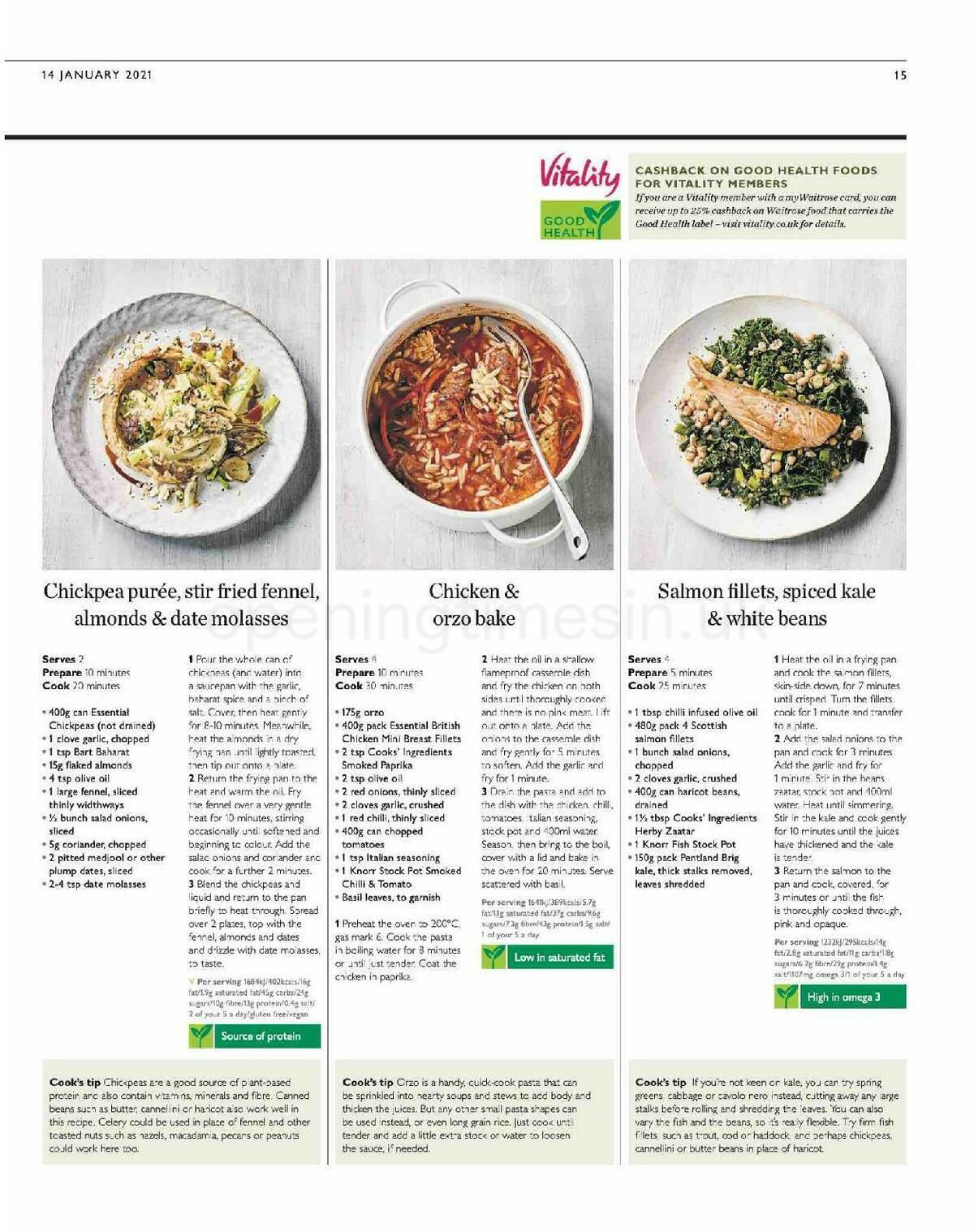 Waitrose Offers from 14 January