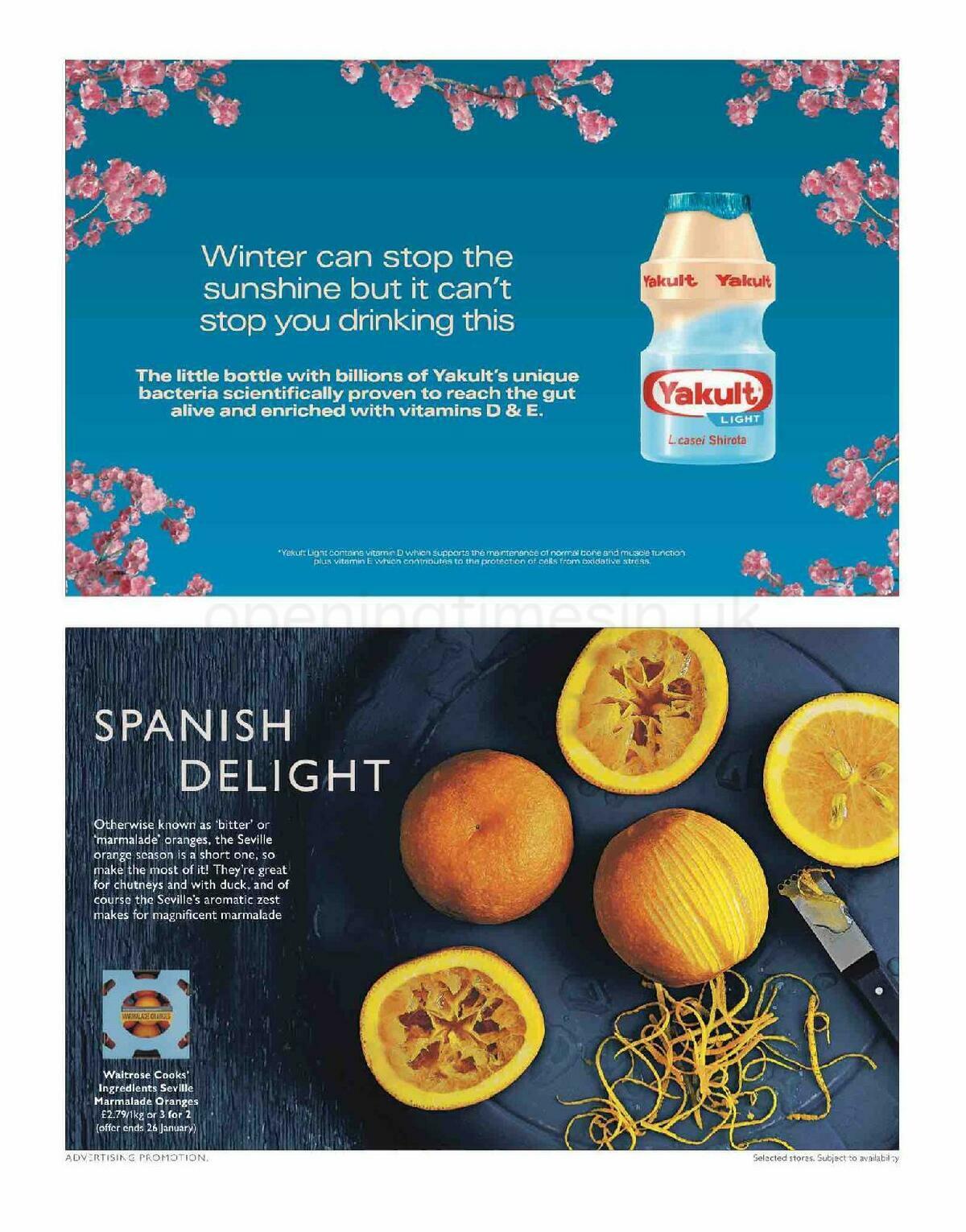 Waitrose Offers from 14 January