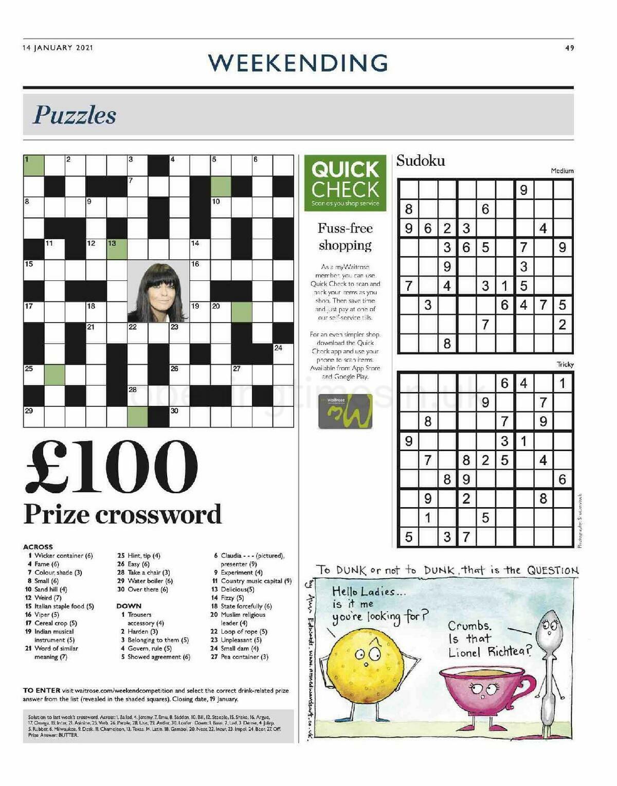 Waitrose Offers from 14 January