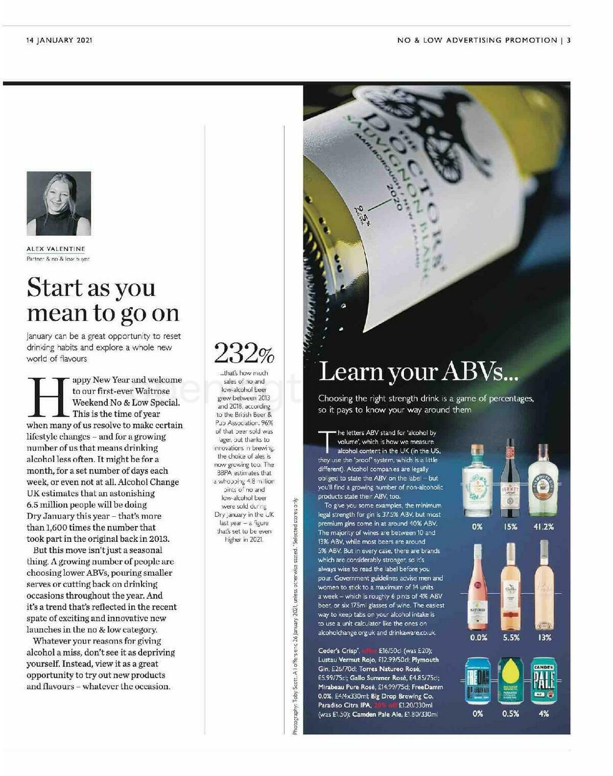 Waitrose Offers from 14 January