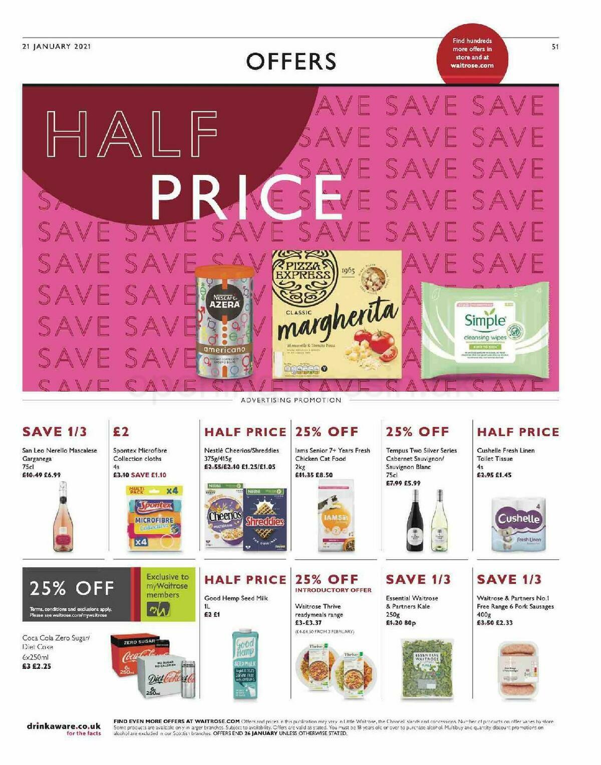 Waitrose Offers from 21 January
