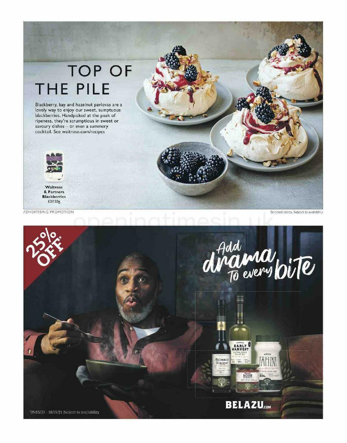 Waitrose Offers from 6 May