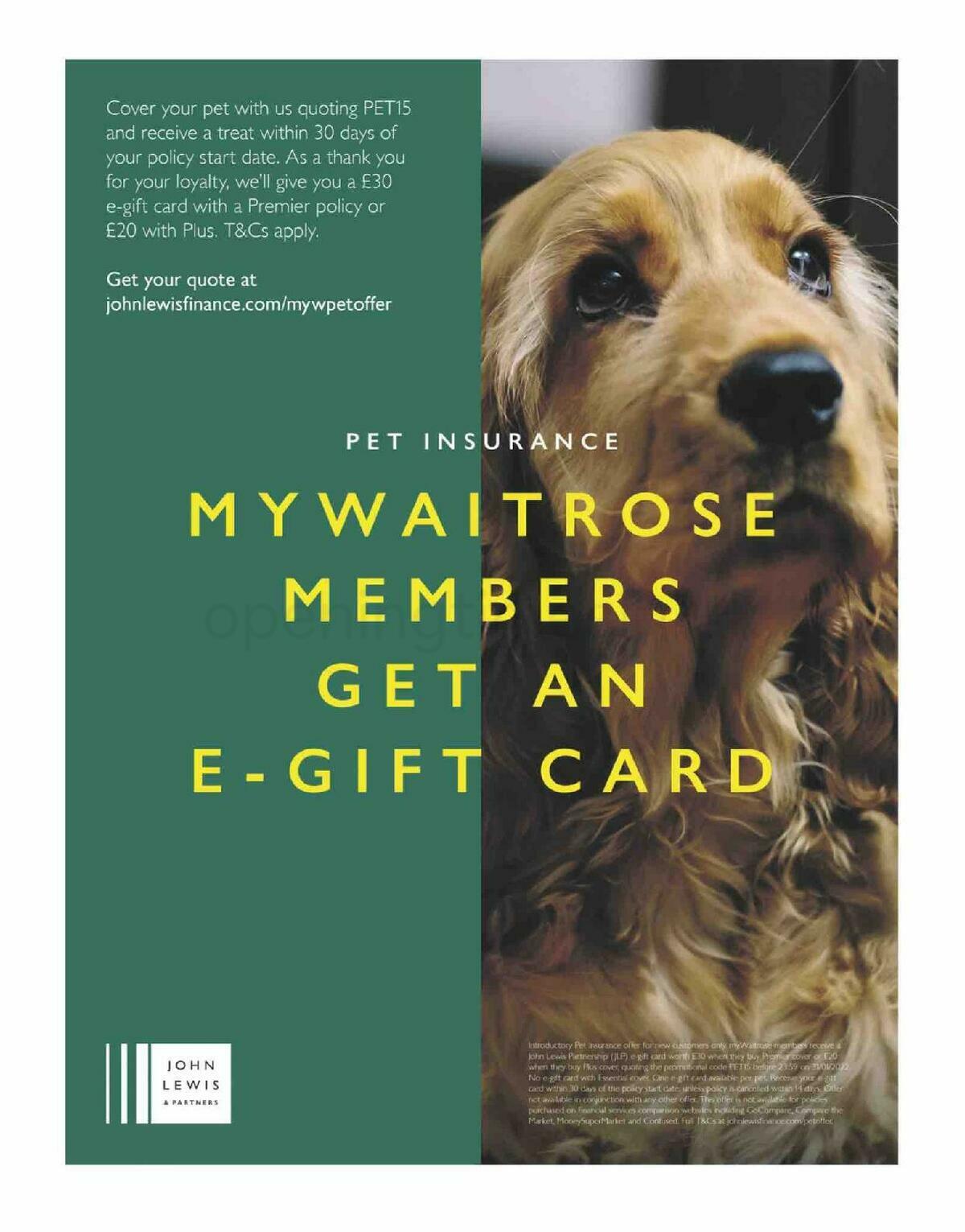 Waitrose Offers from 6 May