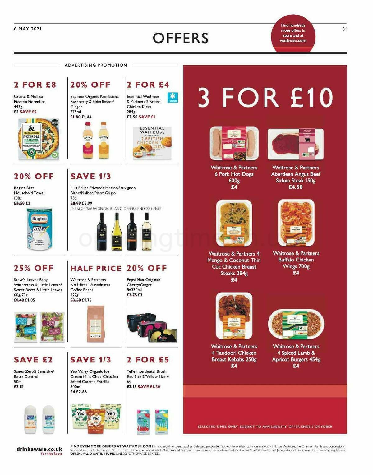 Waitrose Offers from 6 May