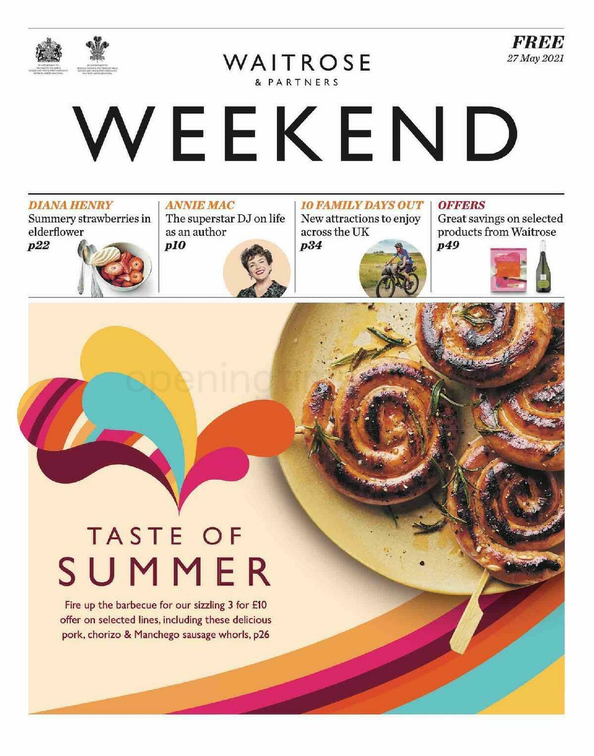 Waitrose Offers from 27 May