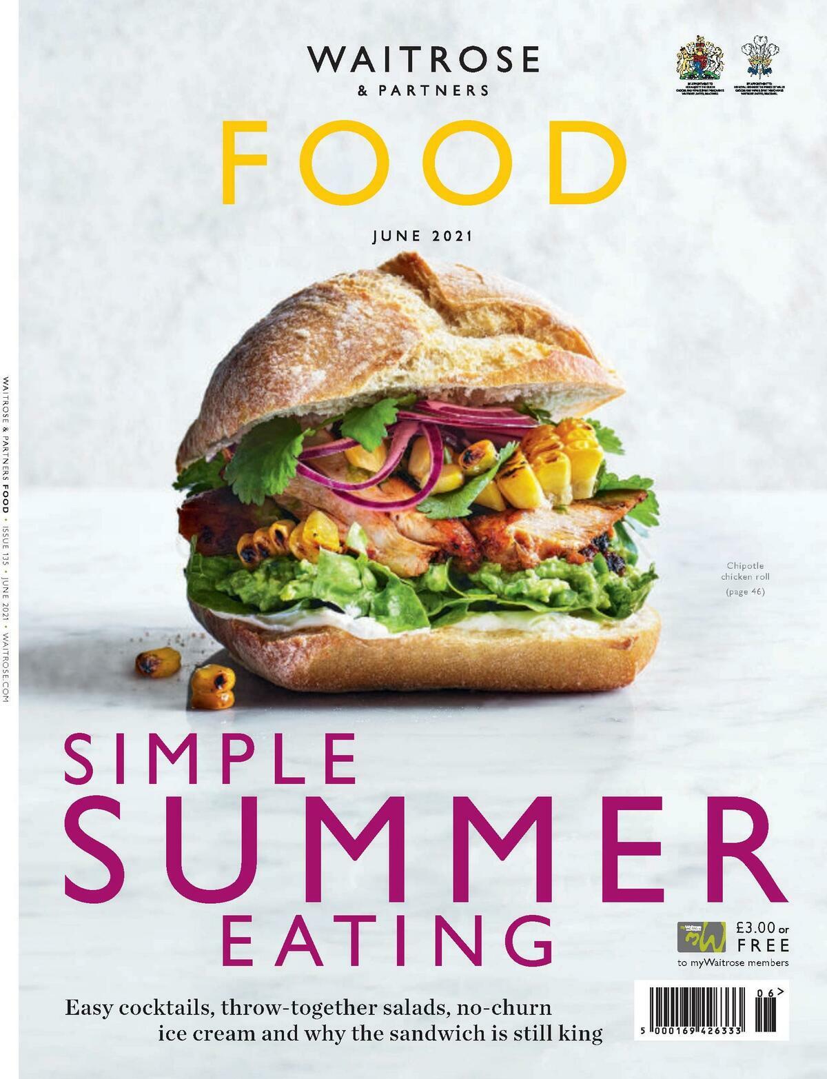 Waitrose Food Magazine June Offers from 1 June