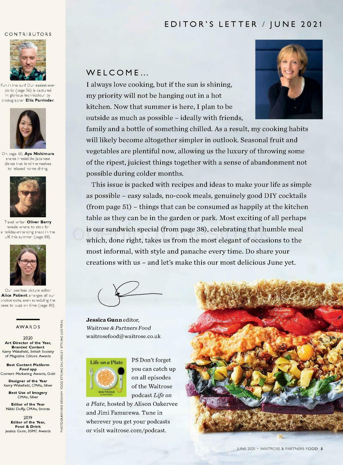 Waitrose Food Magazine June Offers from 1 June
