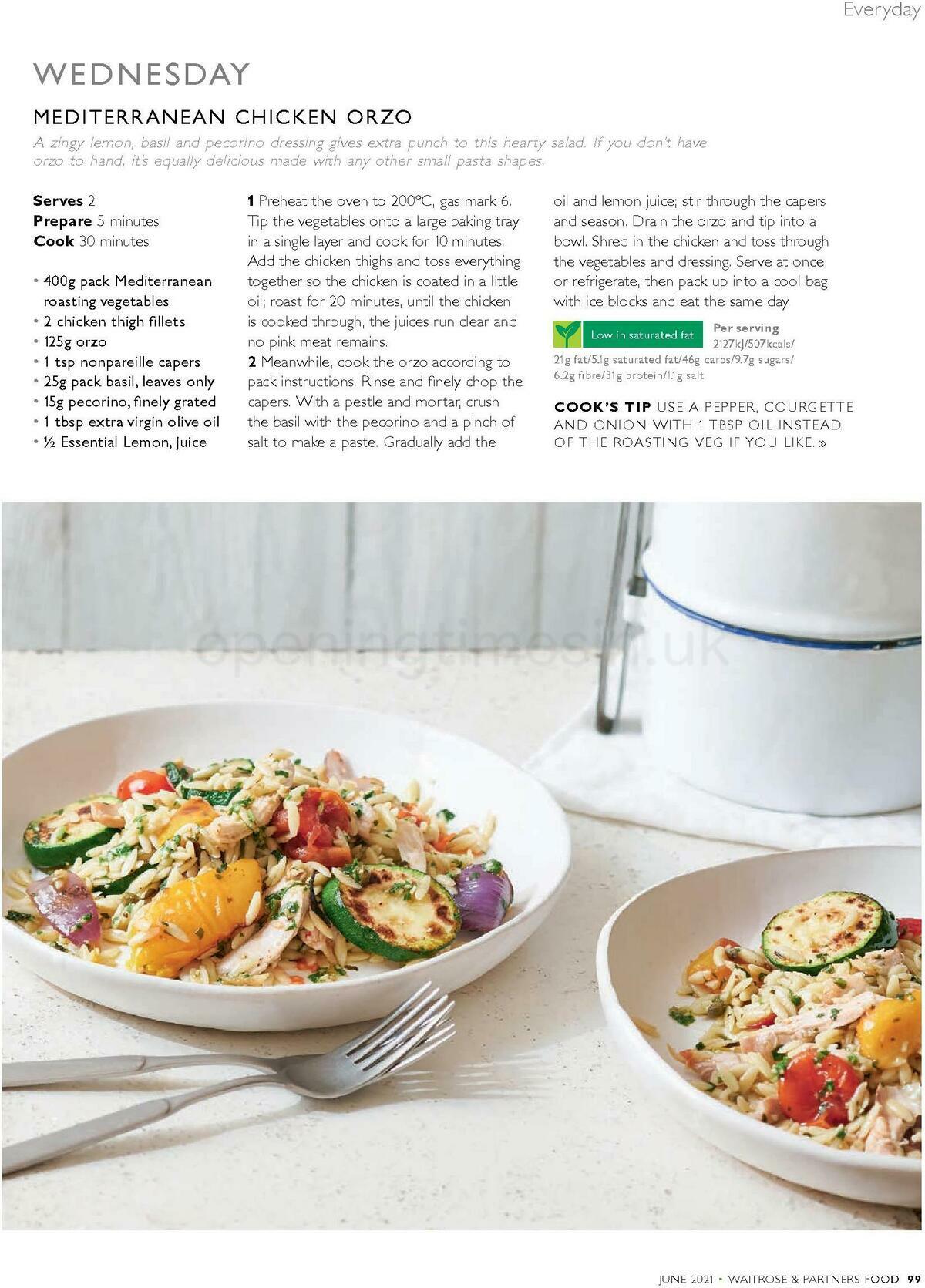 Waitrose Food Magazine June Offers from 1 June