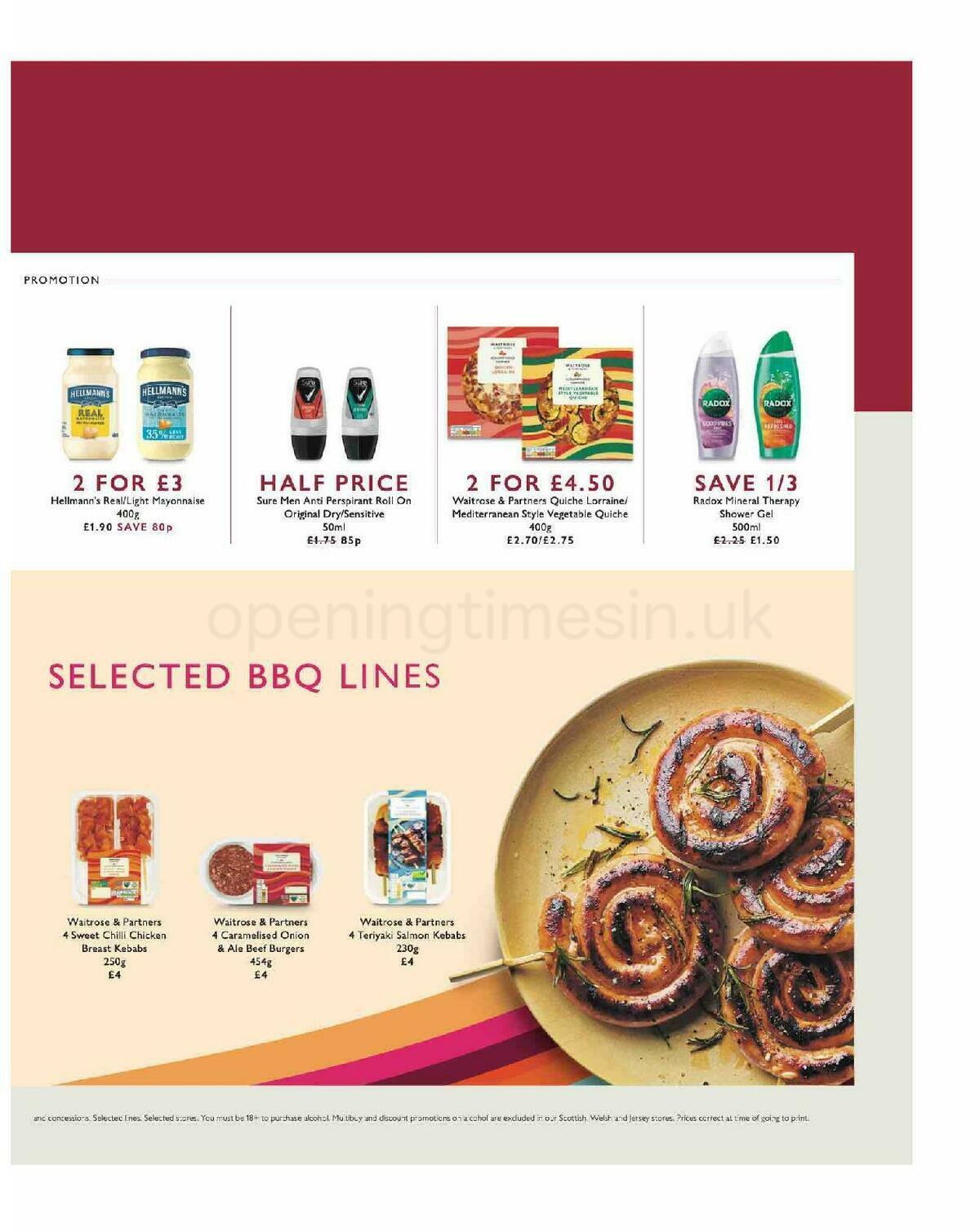 Waitrose Offers from 17 June