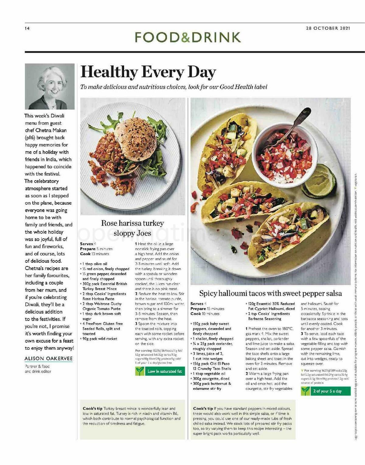 Waitrose Offers from 28 October