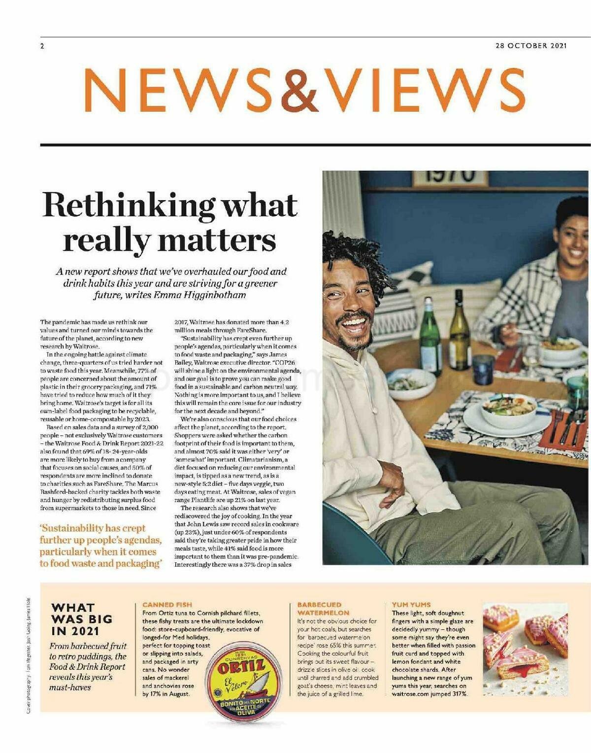 Waitrose Offers from 28 October