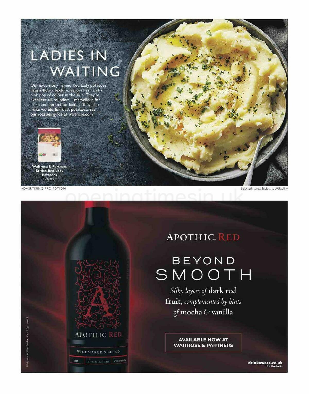 Waitrose Offers from 28 October