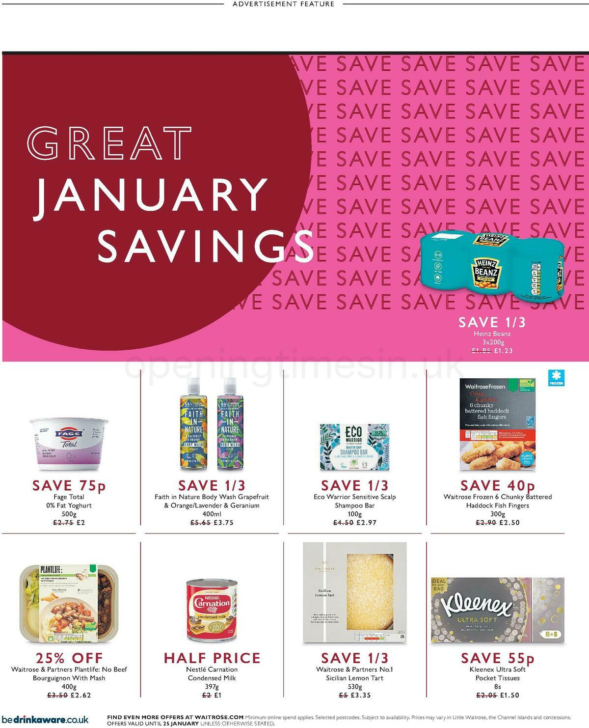 Waitrose Offers from 13 January