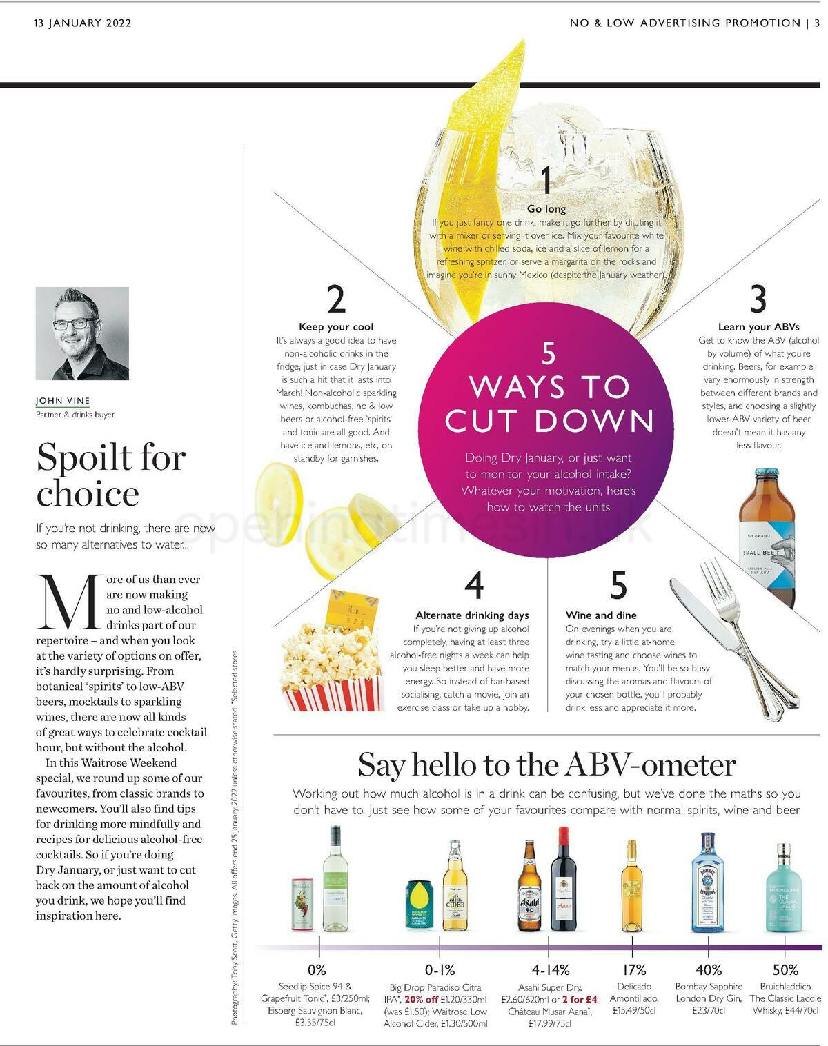 Waitrose Offers from 13 January