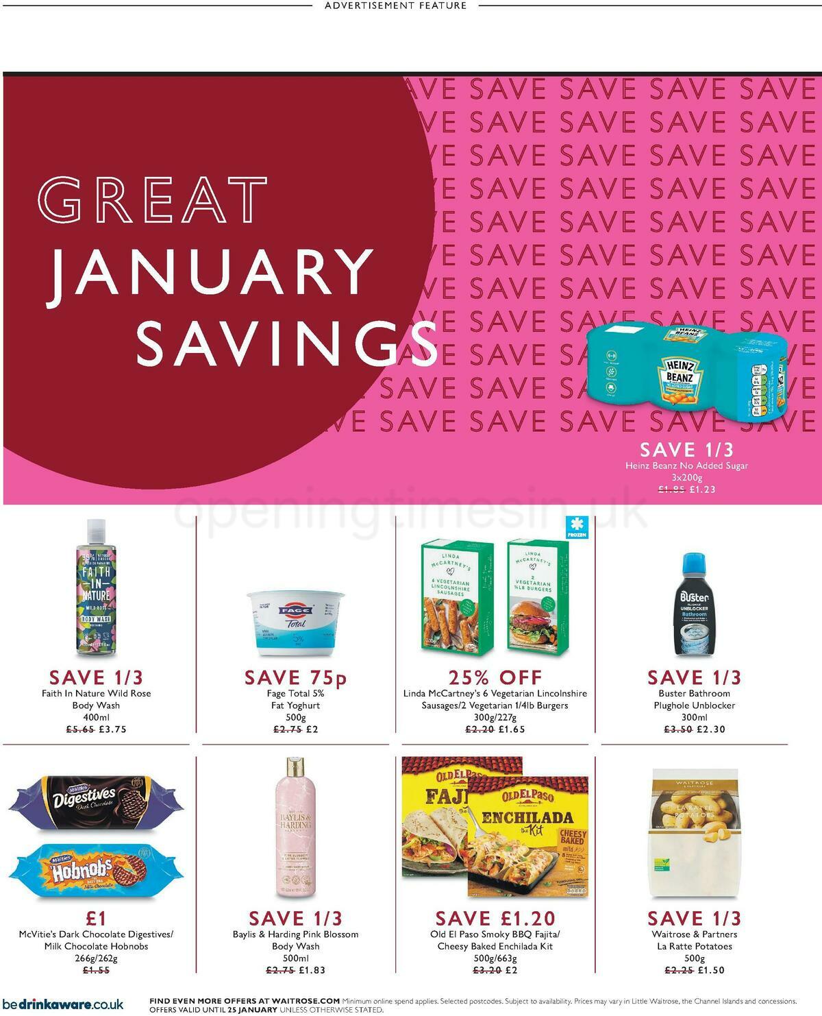 Waitrose Offers from 20 January