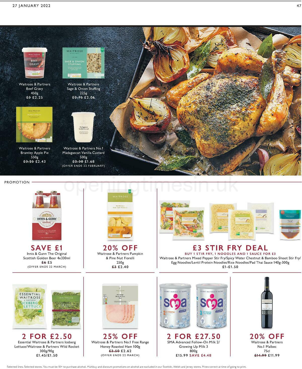 Waitrose Offers from 27 January