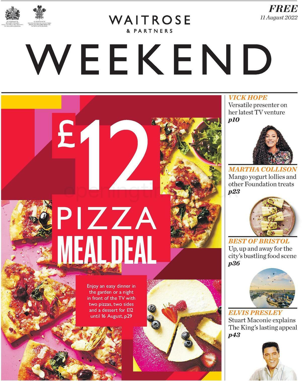 Waitrose Offers from 11 August