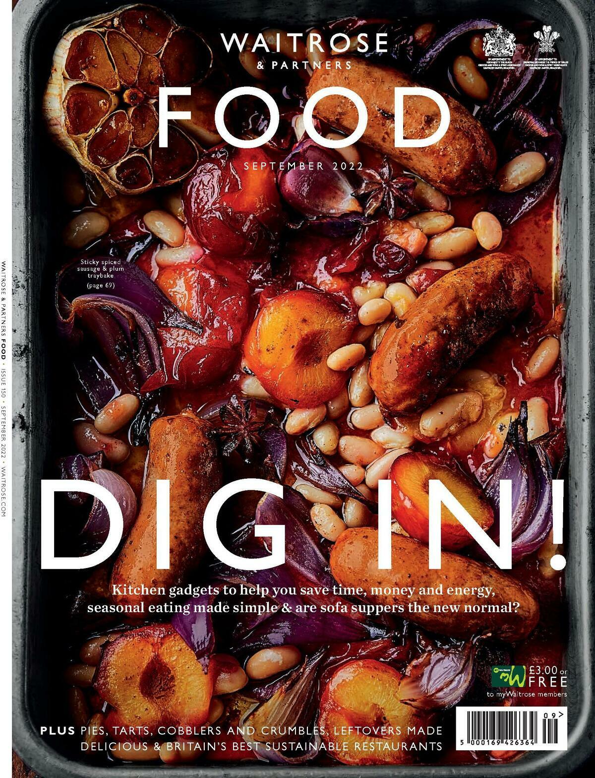 Waitrose Food Magazine September Offers from 1 September