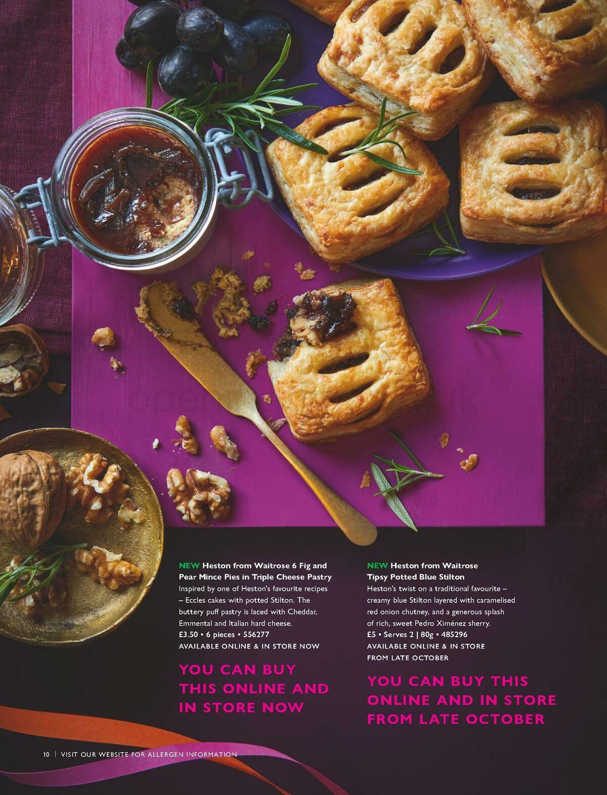 Waitrose Christmas Offers from 1 October