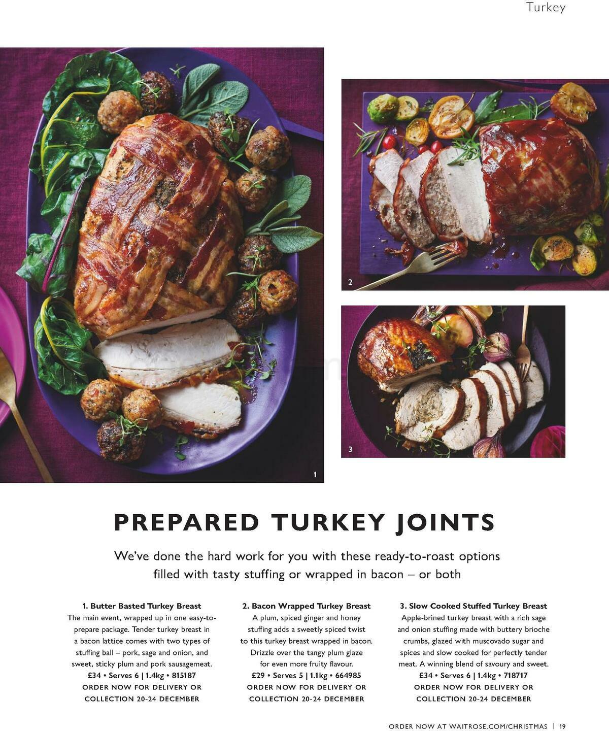 Waitrose Christmas Offers from 1 October