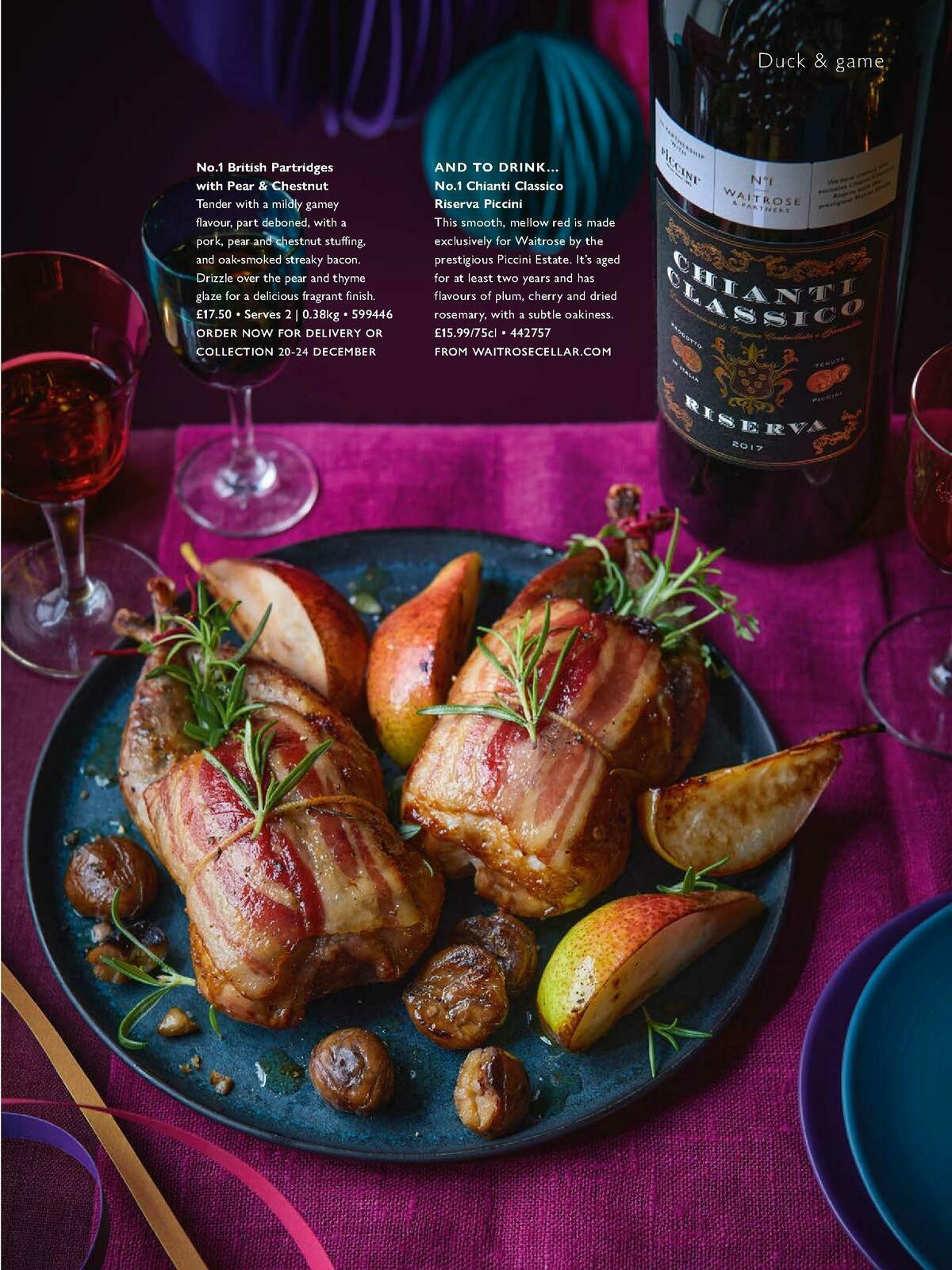 Waitrose Christmas Offers from 1 October