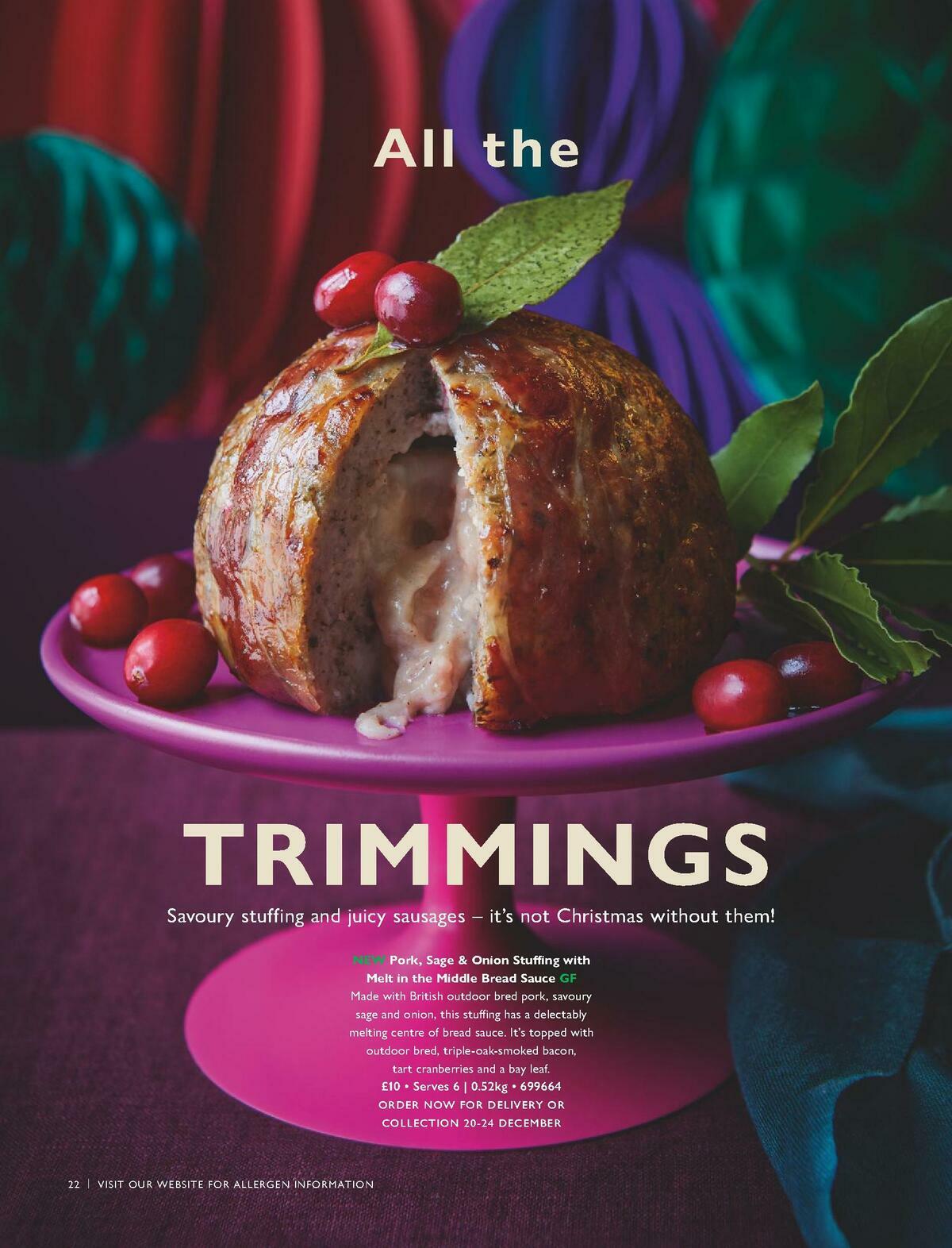 Waitrose Christmas Offers from 1 October