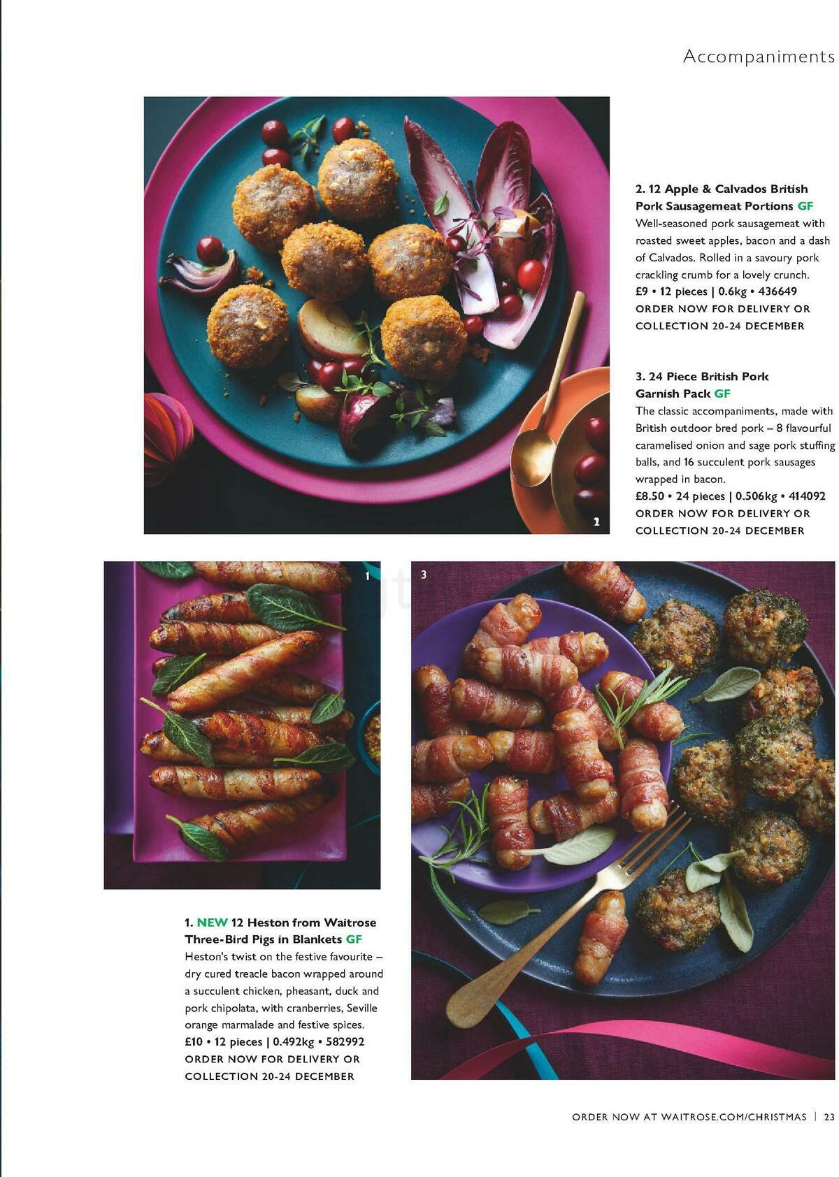 Waitrose Christmas Offers from 1 October