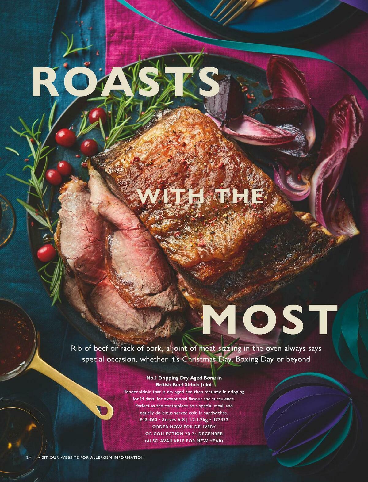 Waitrose Christmas Offers from 1 October