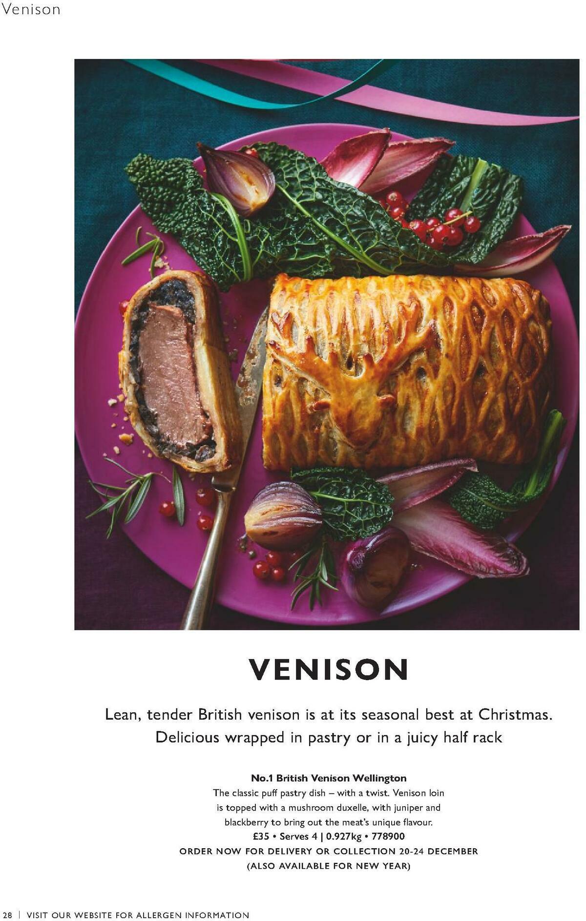 Waitrose Christmas Offers from 1 October