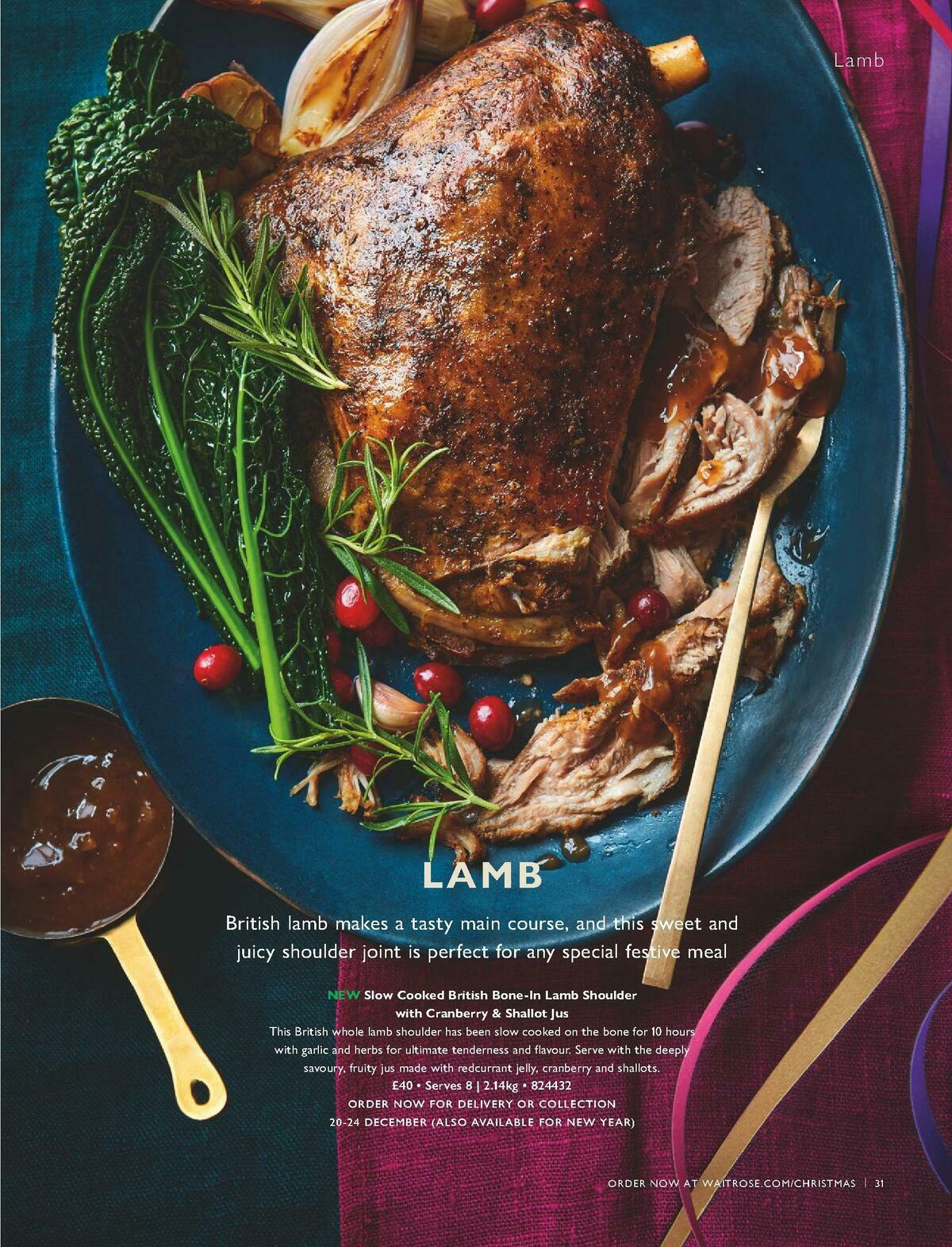 Waitrose Christmas Offers from 1 October