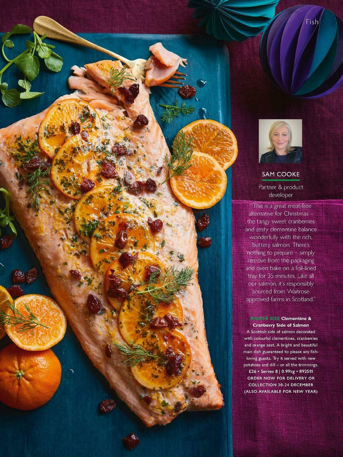 Waitrose Christmas Offers from 1 October