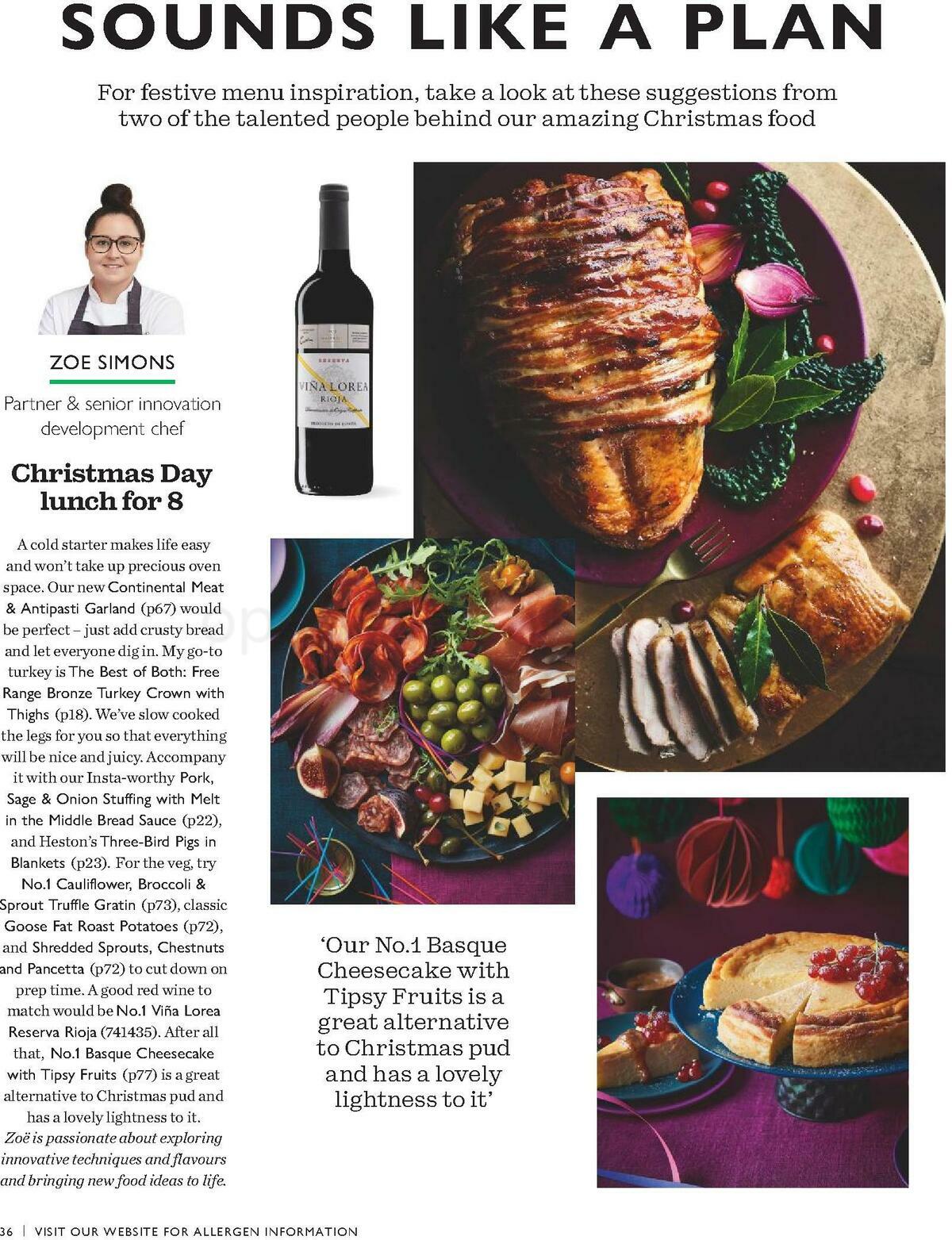 Waitrose Christmas Offers from 1 October