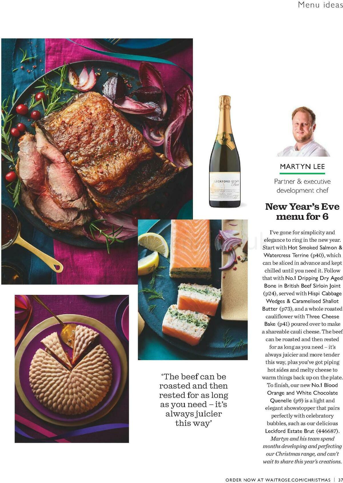 Waitrose Christmas Offers from 1 October